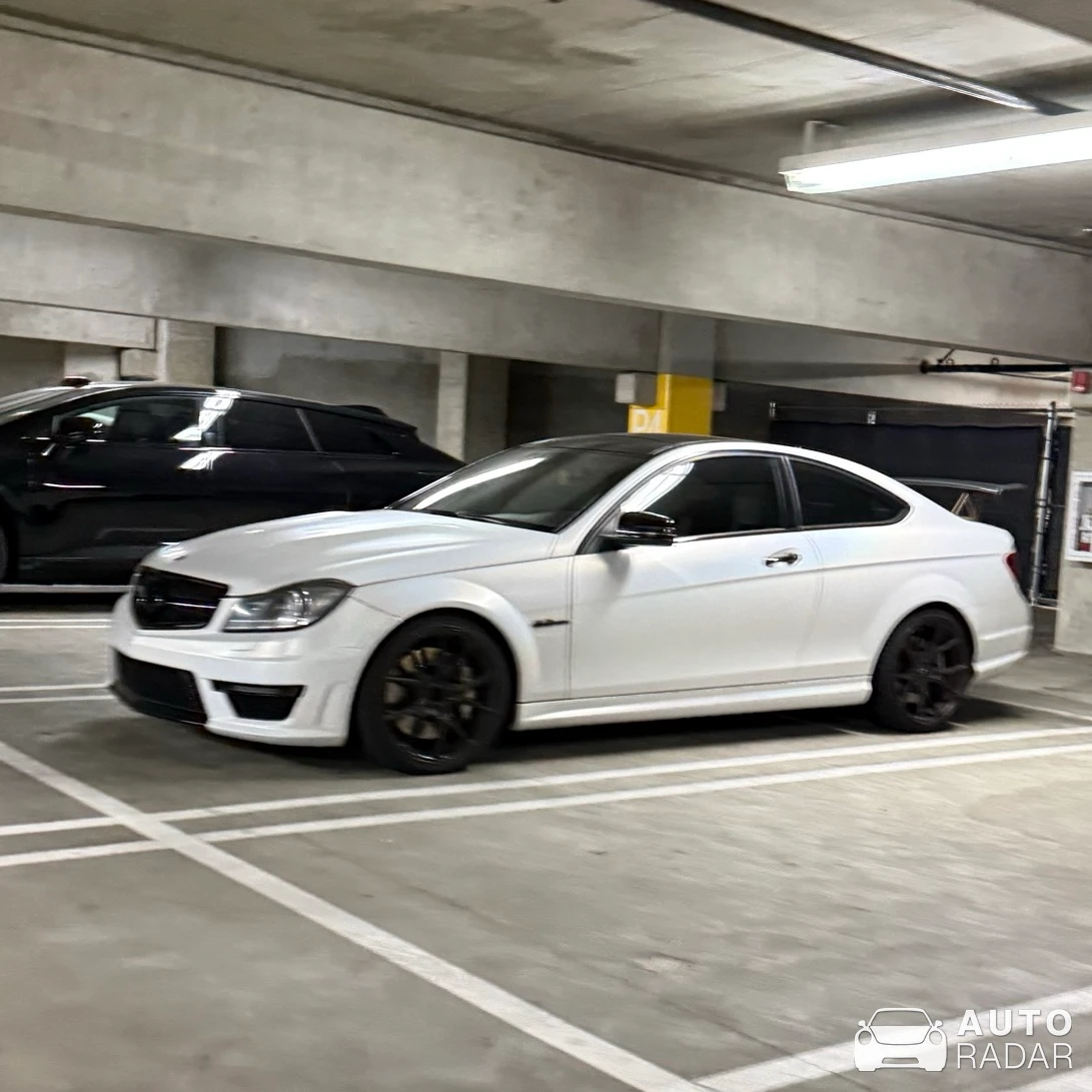 Mercedes-AMG C 63 Coupé W204 spotted in West Hollywood, United States