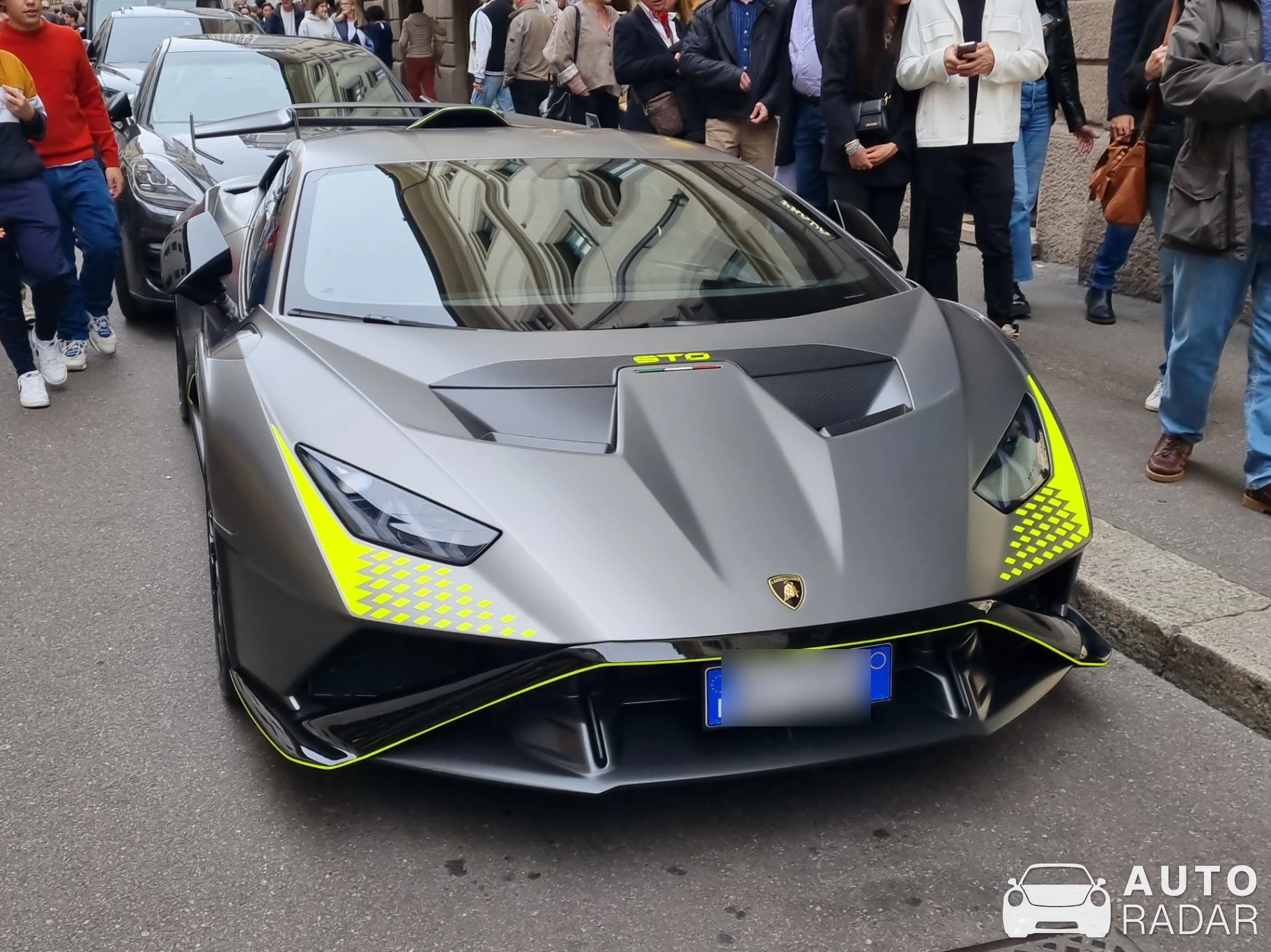 Lamborghini Huracán LP640-2 STO spotted in Milano, Italia