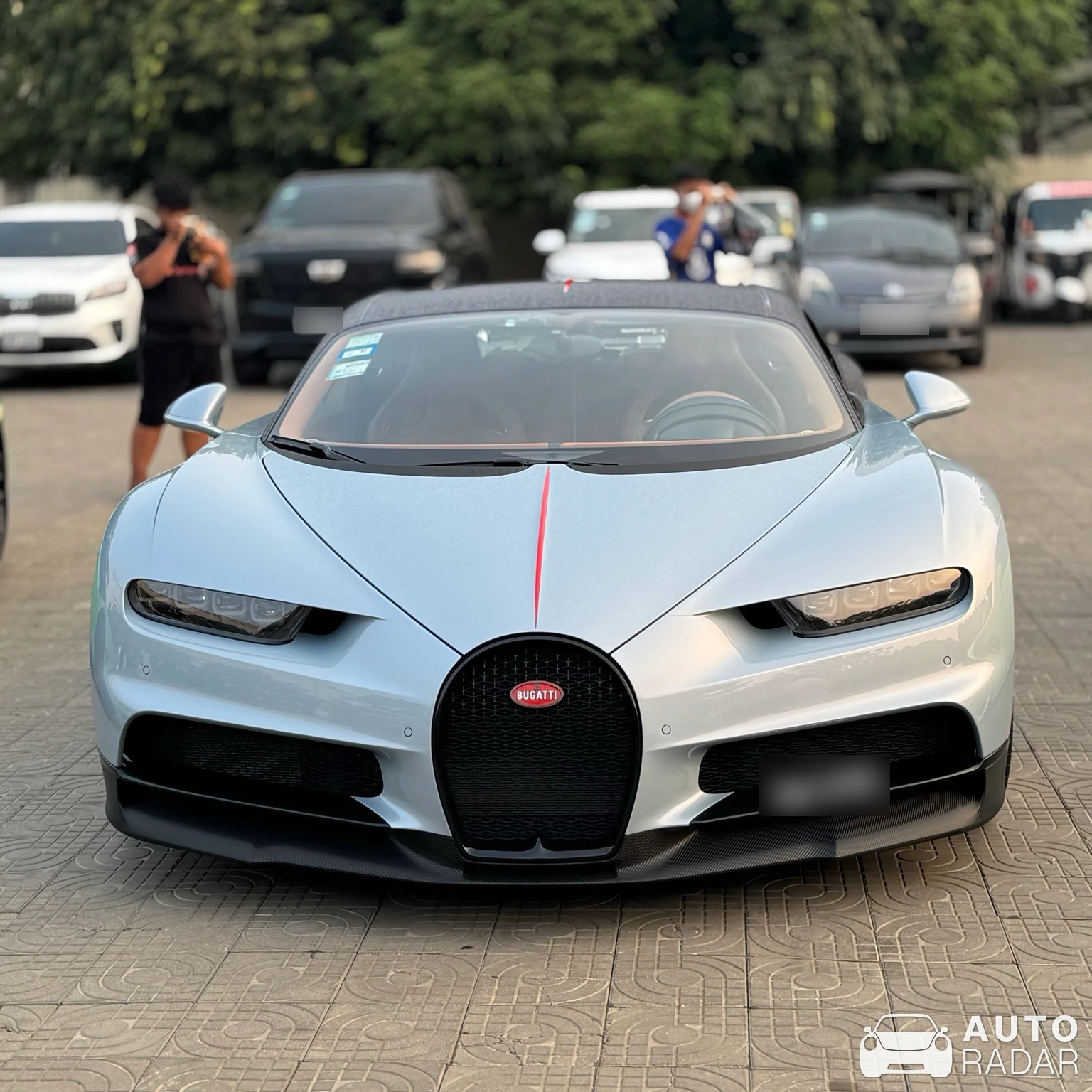 Bugatti Chiron spotted in Phnom Penh