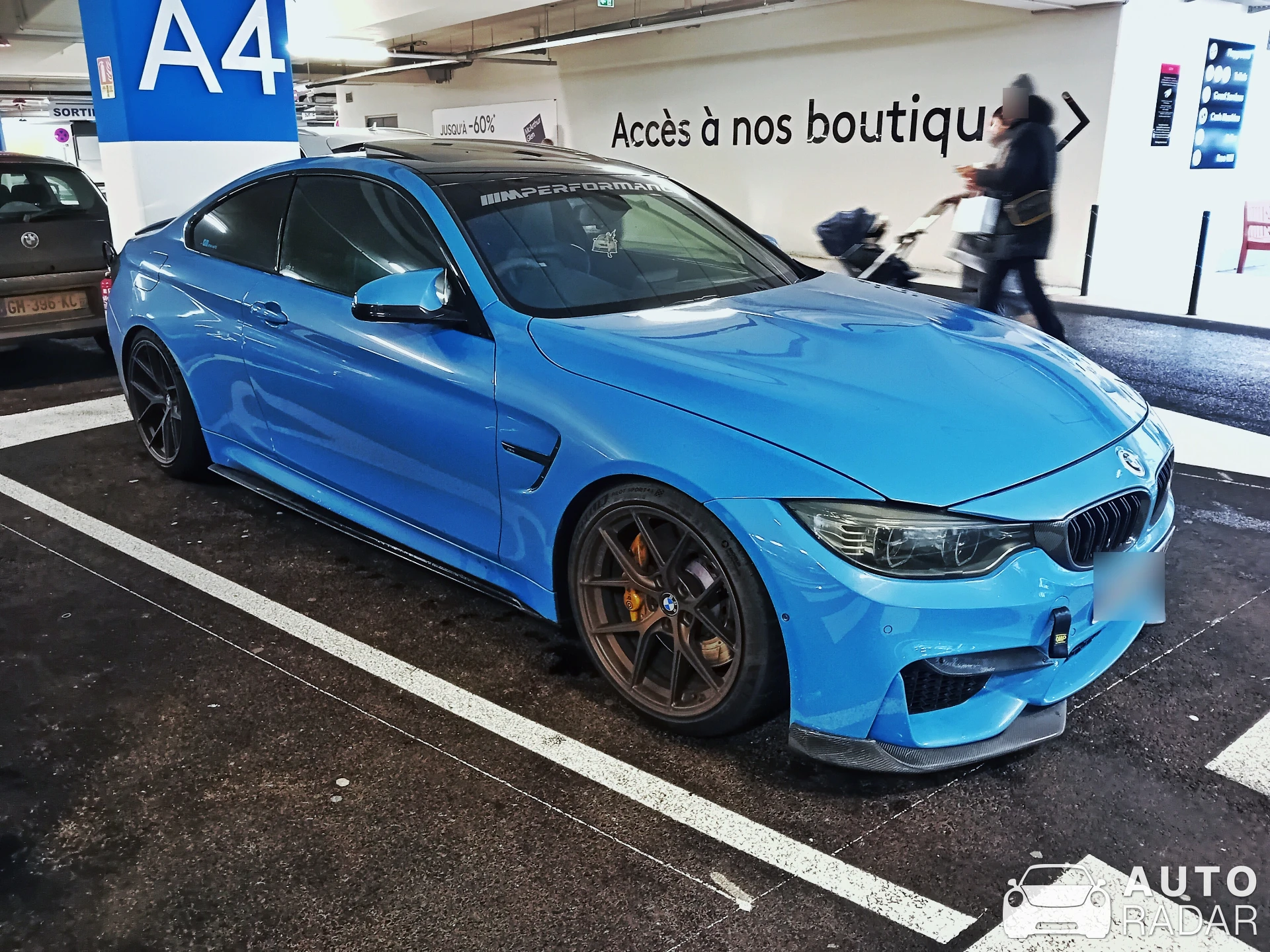 BMW M4 F82 Coupé spotted in Douains, France