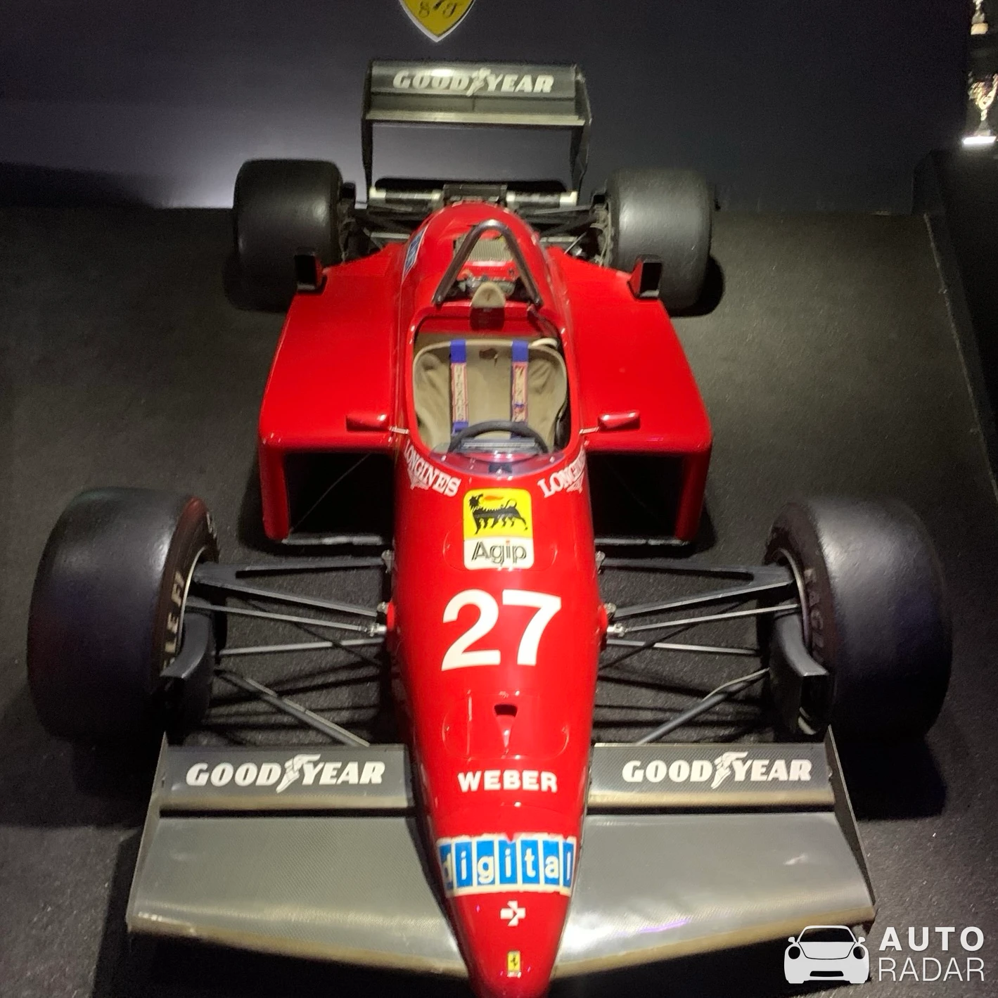 Ferrari 156/85 spotted in Maranello