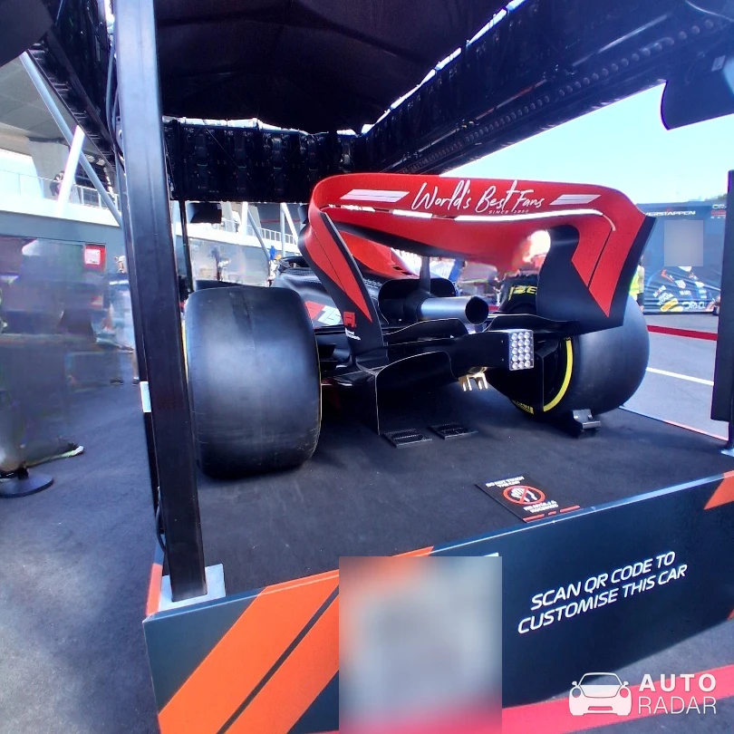 Formula 1 Show Car spotted in Mogyoród