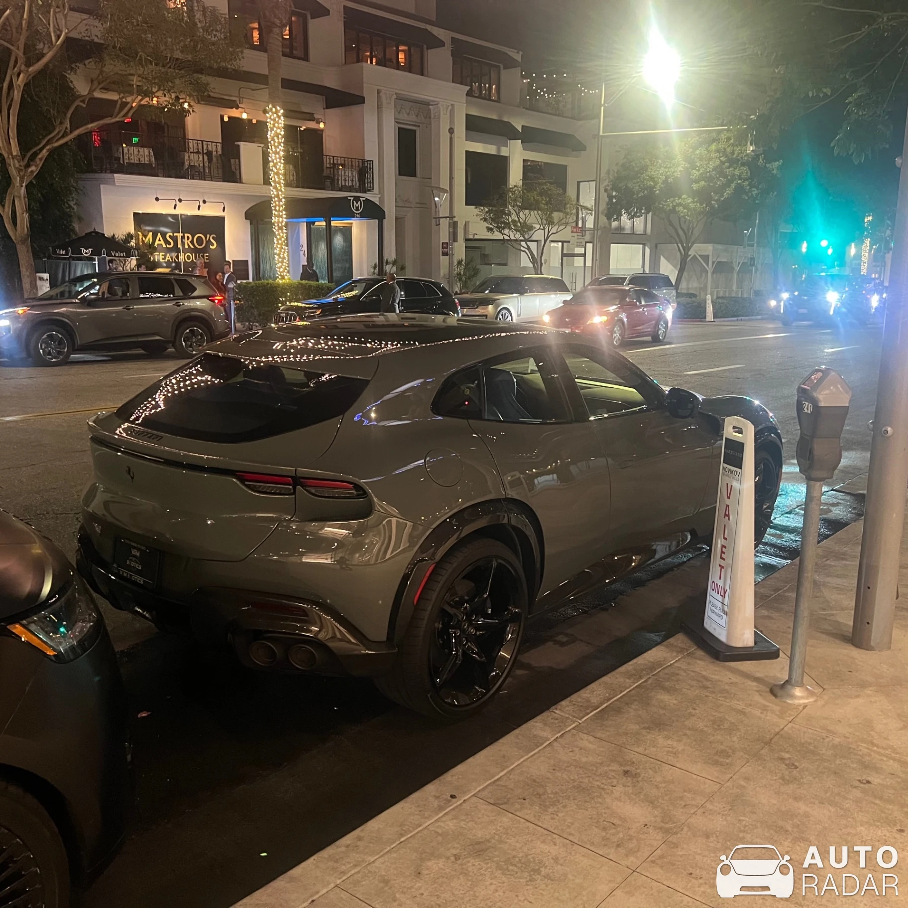Ferrari Purosangue spotted in Beverly Hills, United States