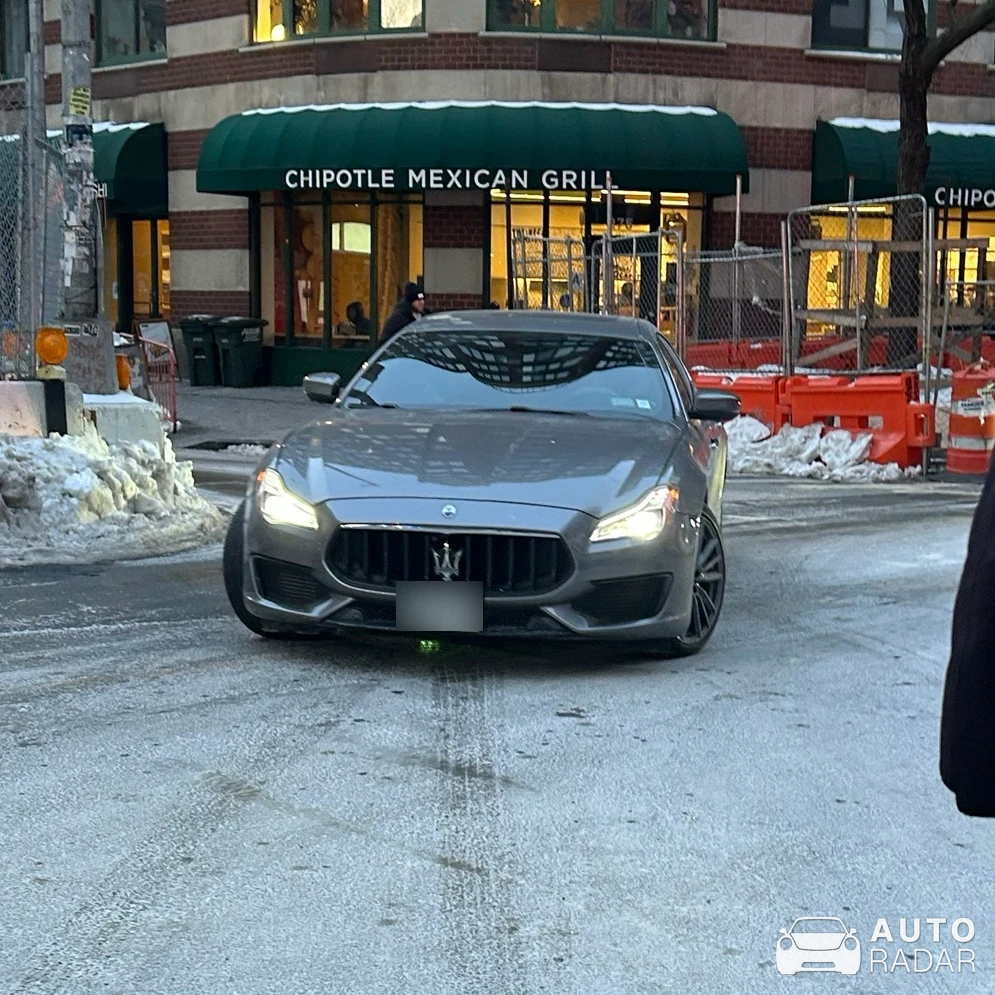 Maserati Quattroporte S GranSport spotted in New York