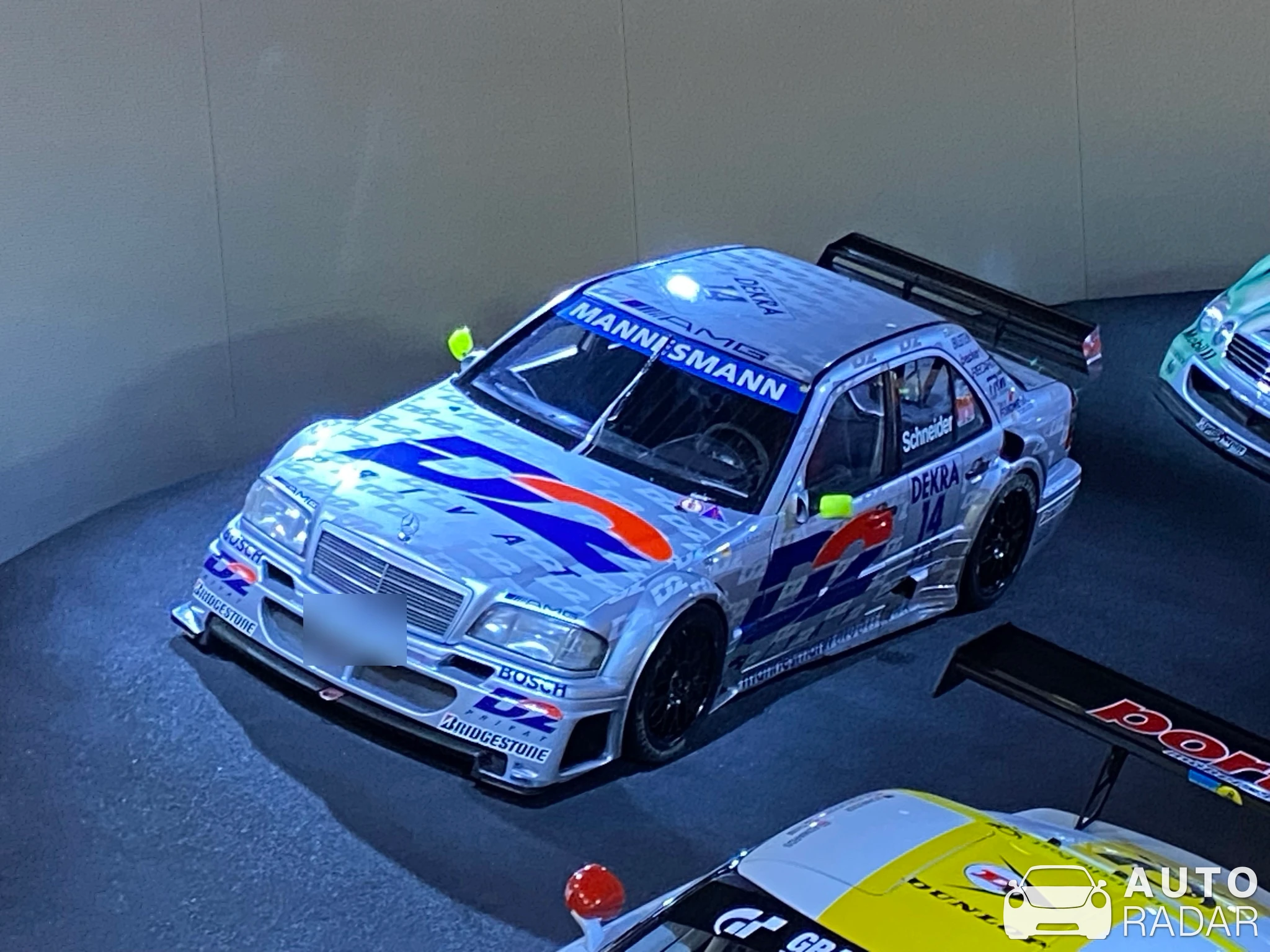 Mercedes-Benz C 43 AMG DTM spotted in Stuttgart
