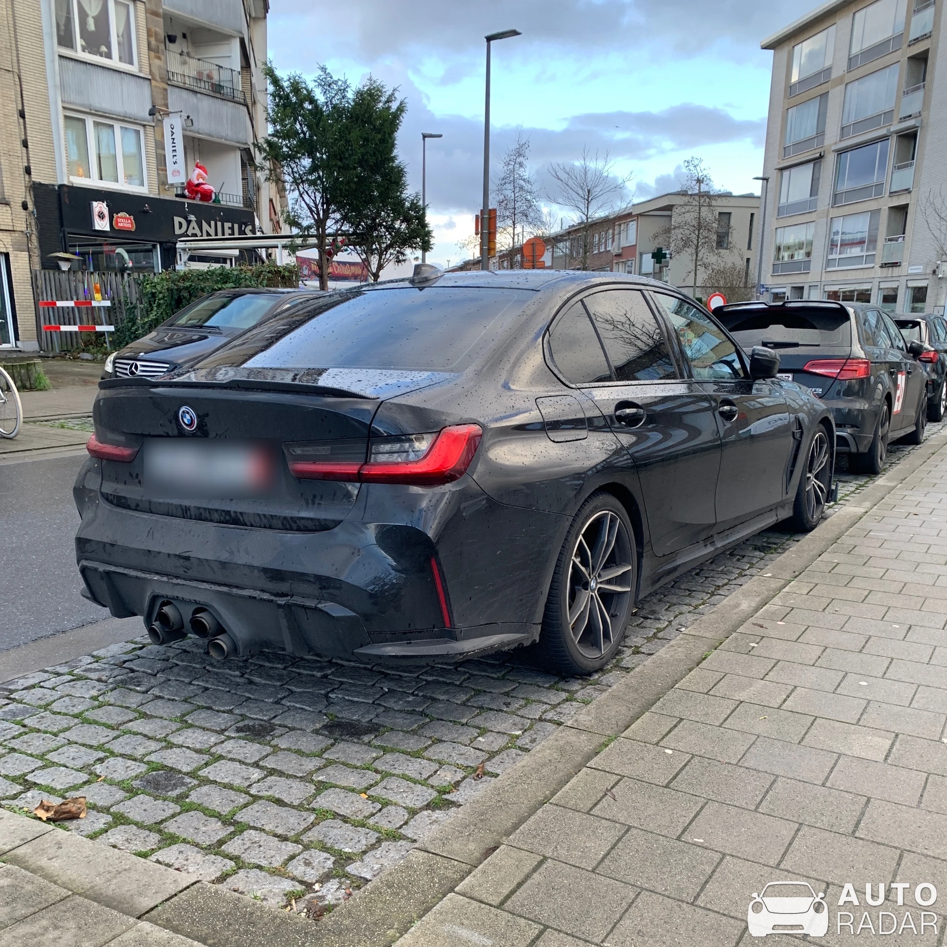BMW M3 G80 Sedan Competition spotted in Antwerpen, België