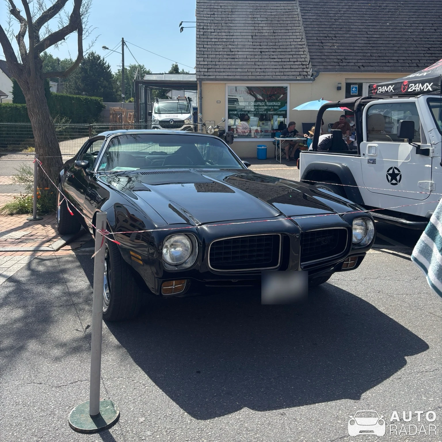 Pontiac Firebird Formula 350 spotted in Fort-Mahon-Plage