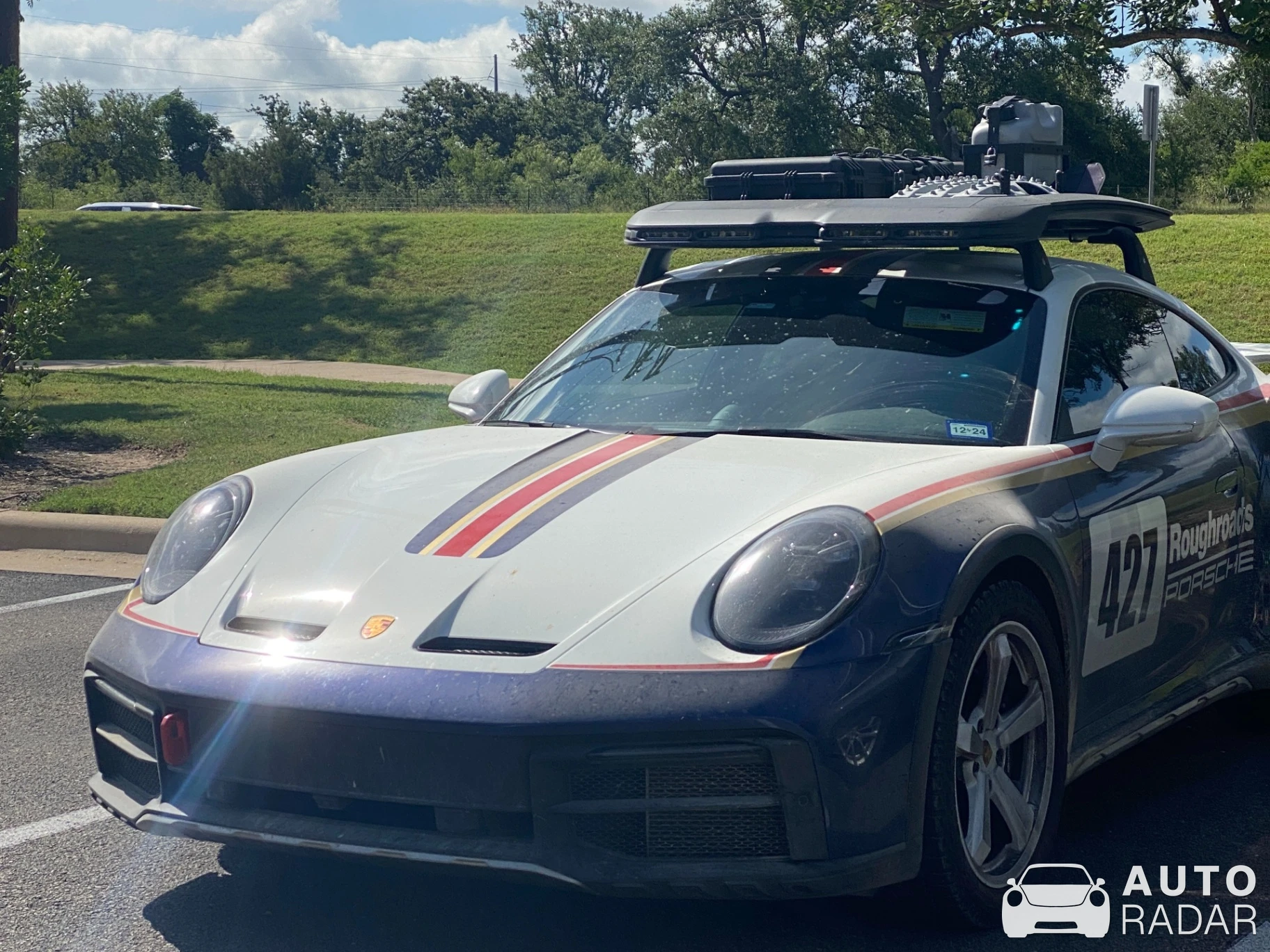 Porsche 992 Dakar spotted in Round Rock, United States