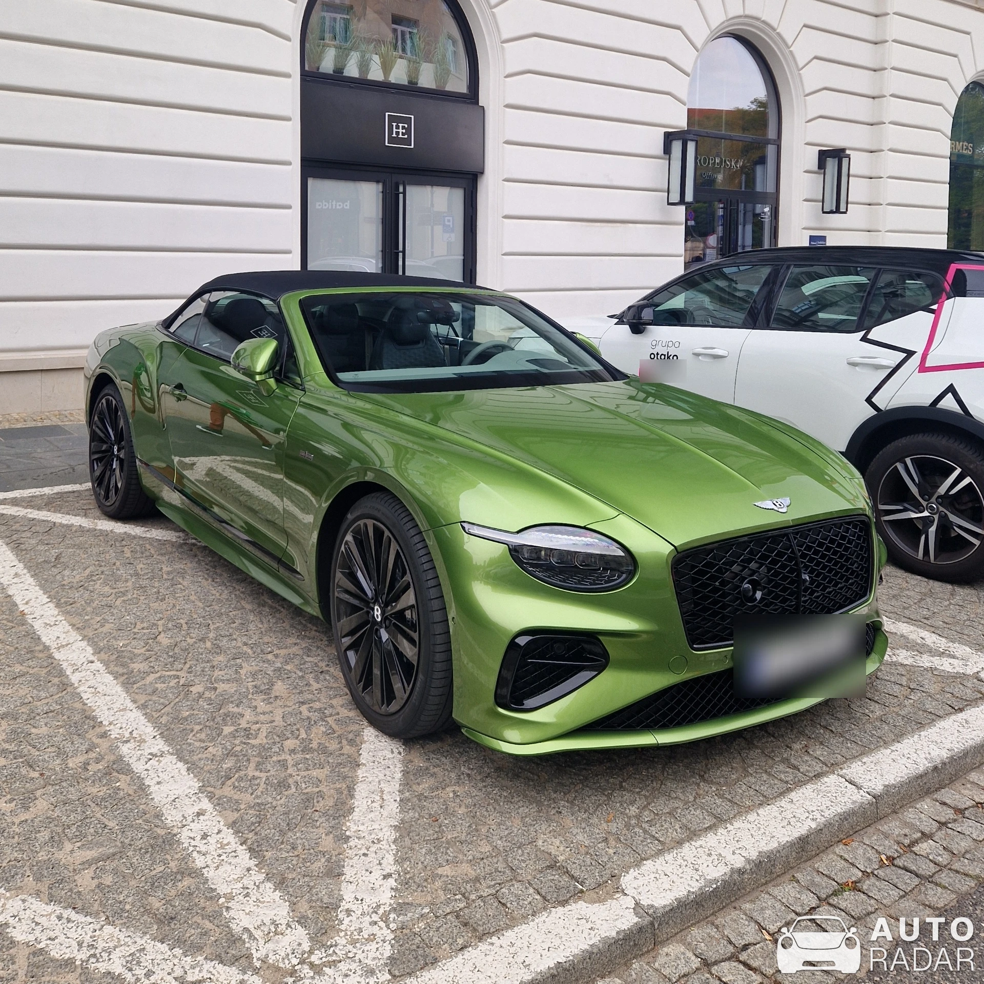 Bentley Continental GTC Speed 2025 First Edition spotted in Warszawa