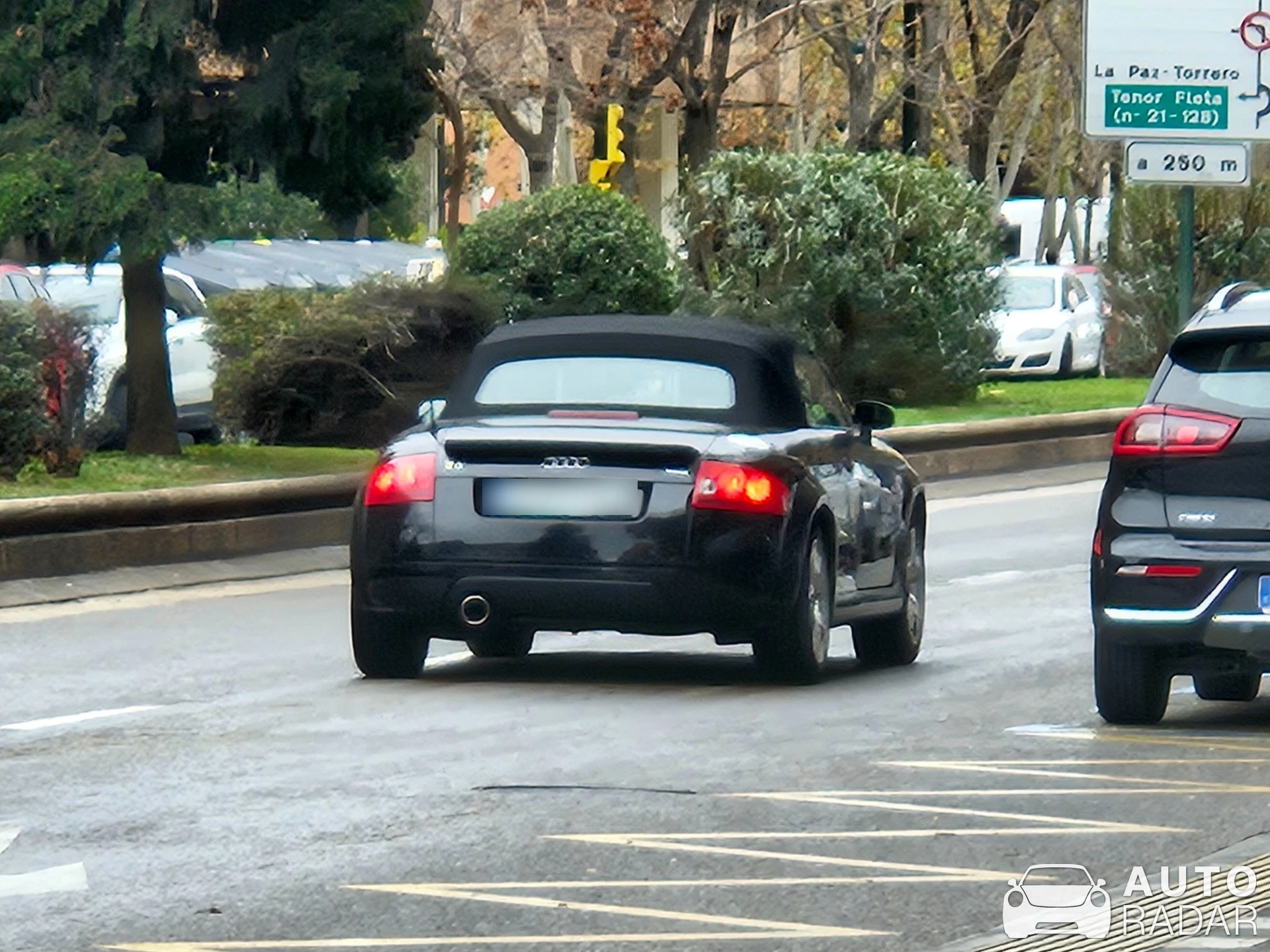 Audi TT Roadster spotted in Zaragoza, España