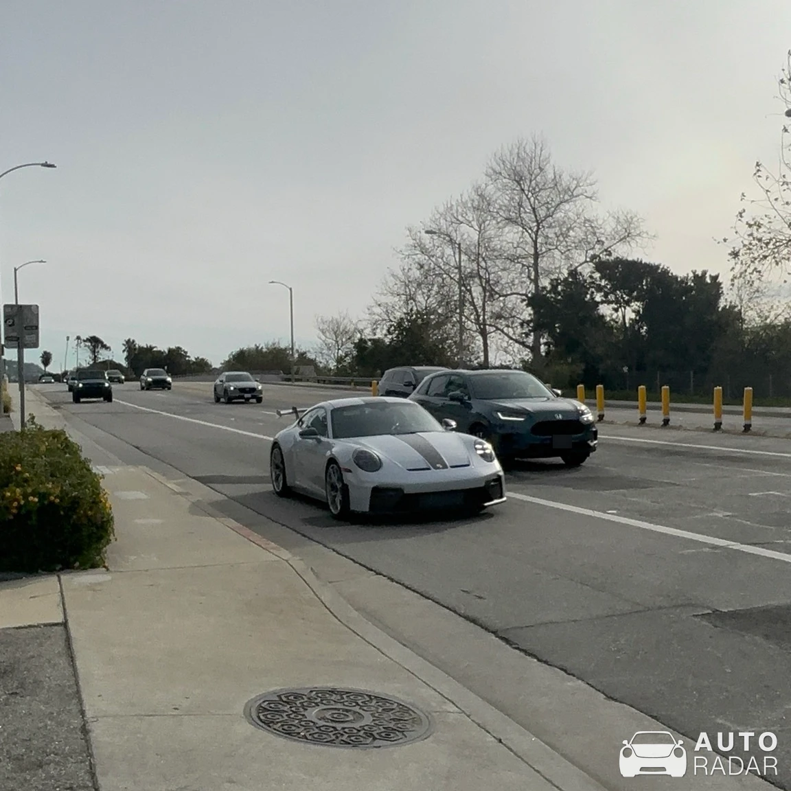 Porsche 992 GT3 MkI spotted in Malibu, United States