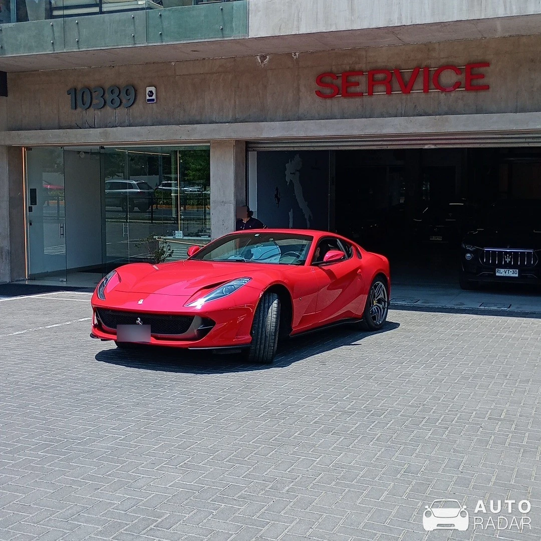 Ferrari 812 Superfast spotted in Lo Barnechea, Chile