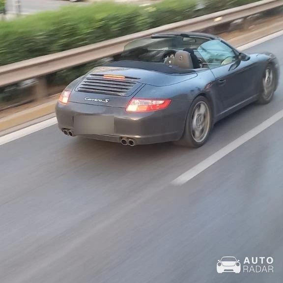 Porsche 997 Carrera S Cabriolet spotted in Argyroupoli, Greece