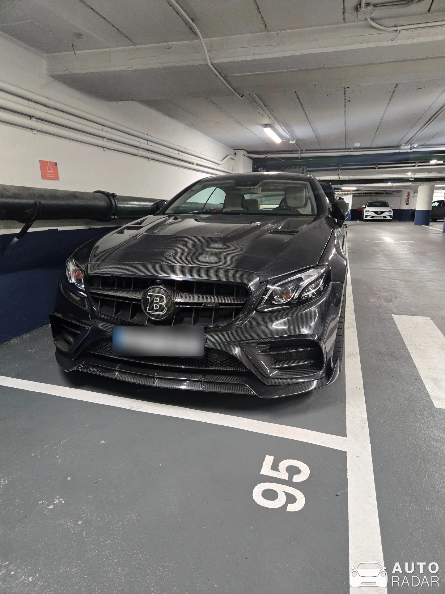 Mercedes-AMG Brabus S 850 6.0 Biturbo Coupé C217 spotted in Madrid