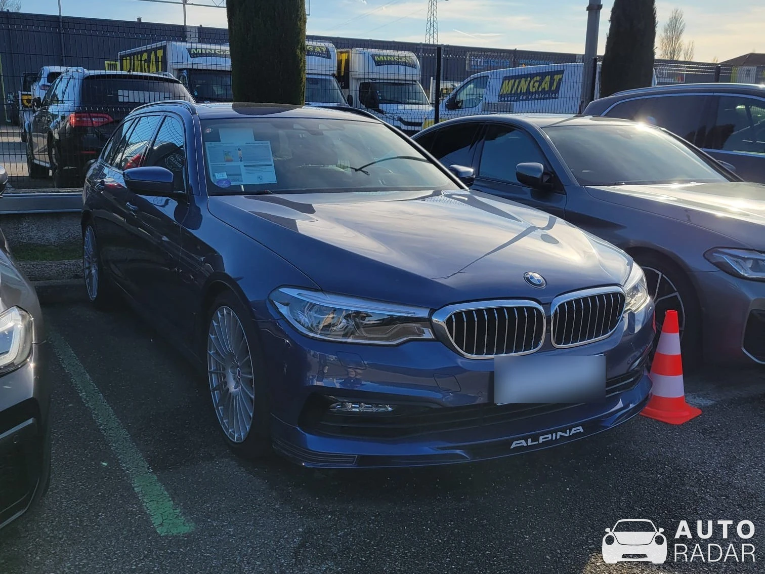 Alpina B5 Touring spotted in Valence, France