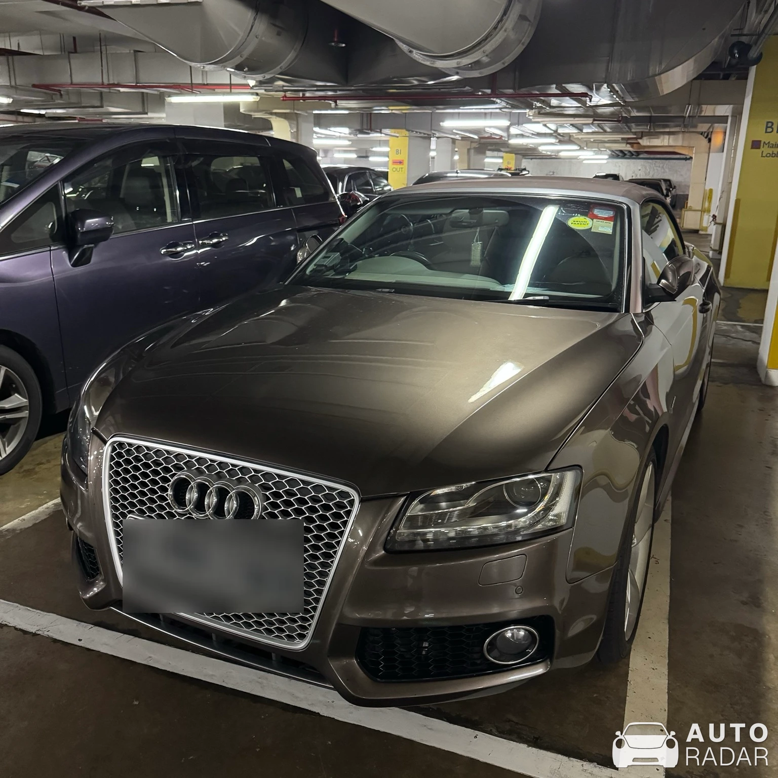 Audi A5 Cabriolet spotted in Singapore