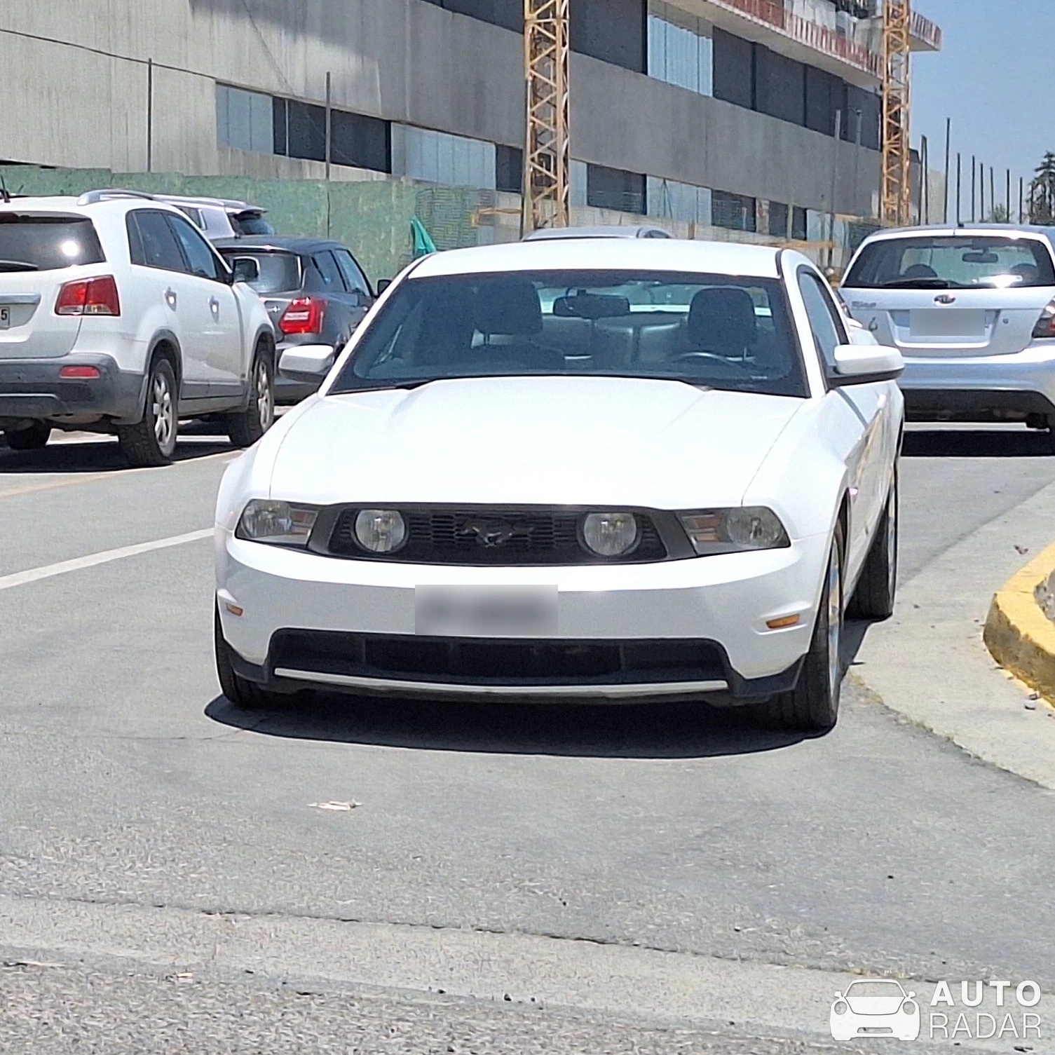Ford Mustang GT spotted in Las Condes, Chile