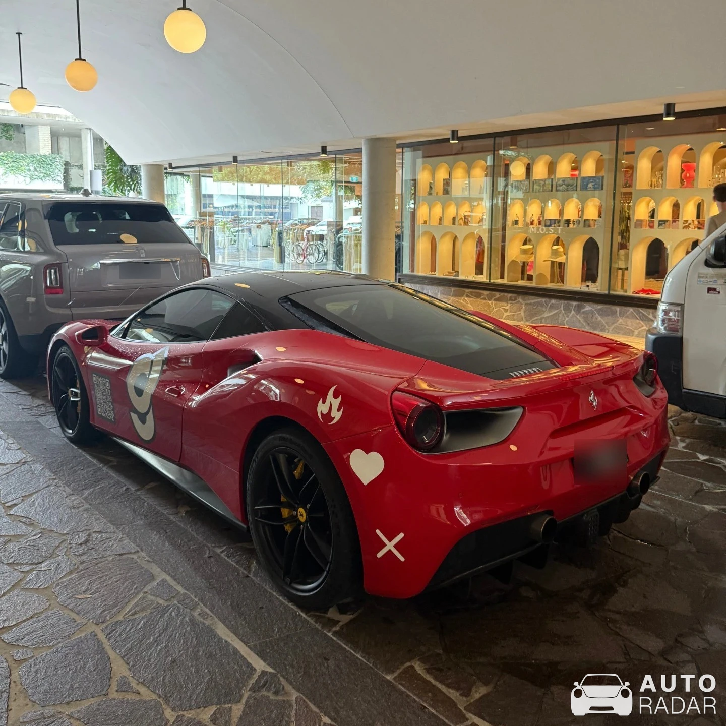 Ferrari 488 GTB spotted in London, United Kingdom