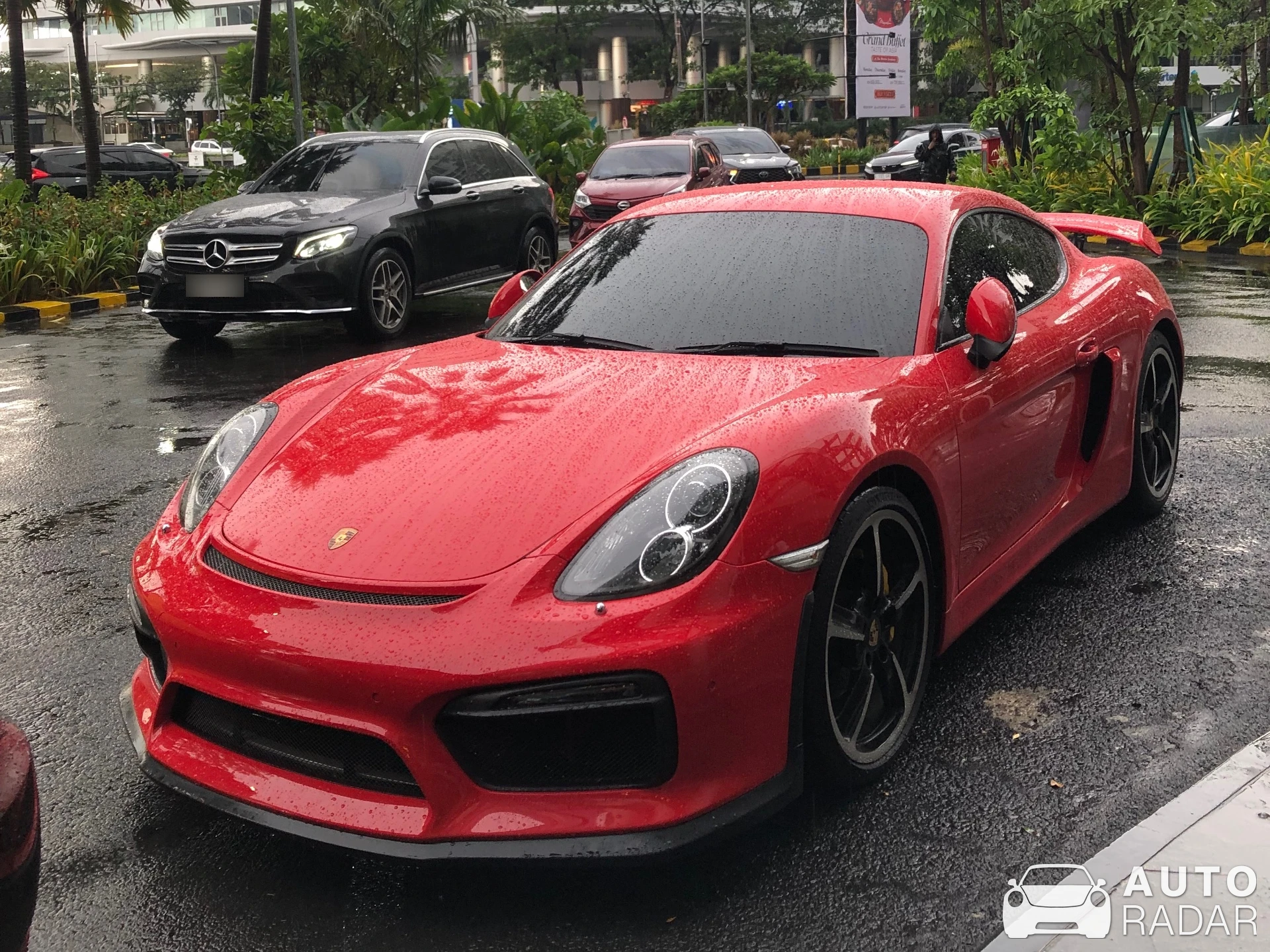 Porsche 718 Cayman GT4 spotted in Surabaya, Indonesia