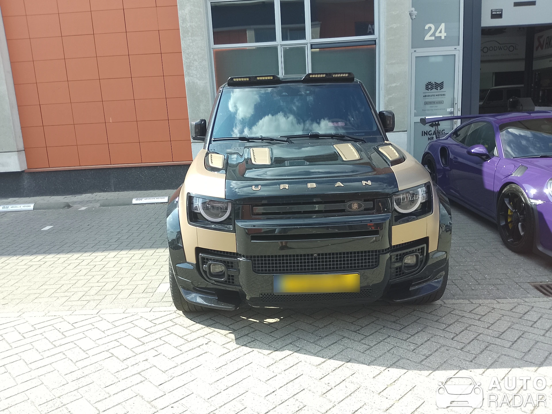 Land Rover Urban Range Rover Sport SVR spotted