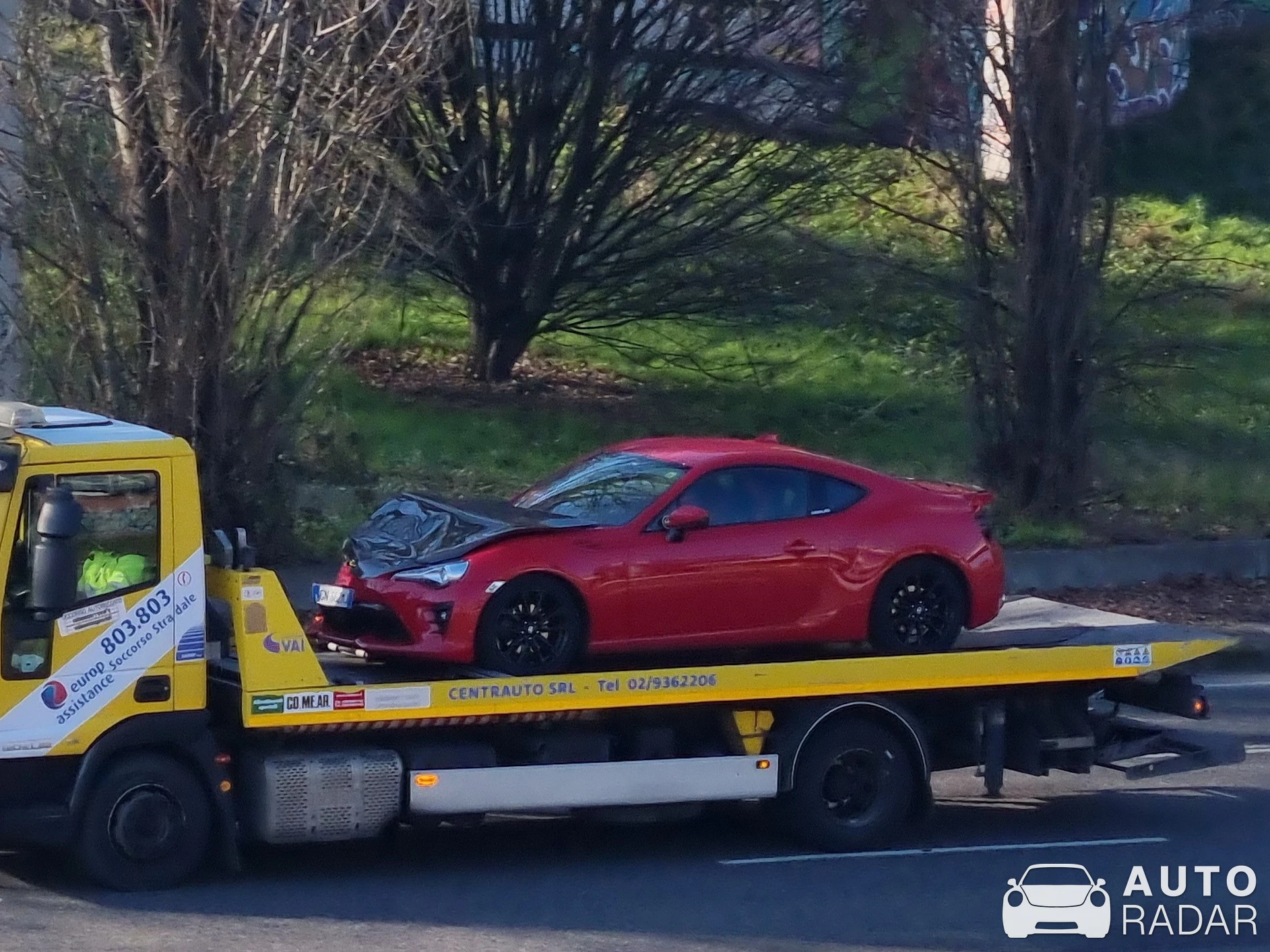 Toyota GT86 spotted in Milano, Italia
