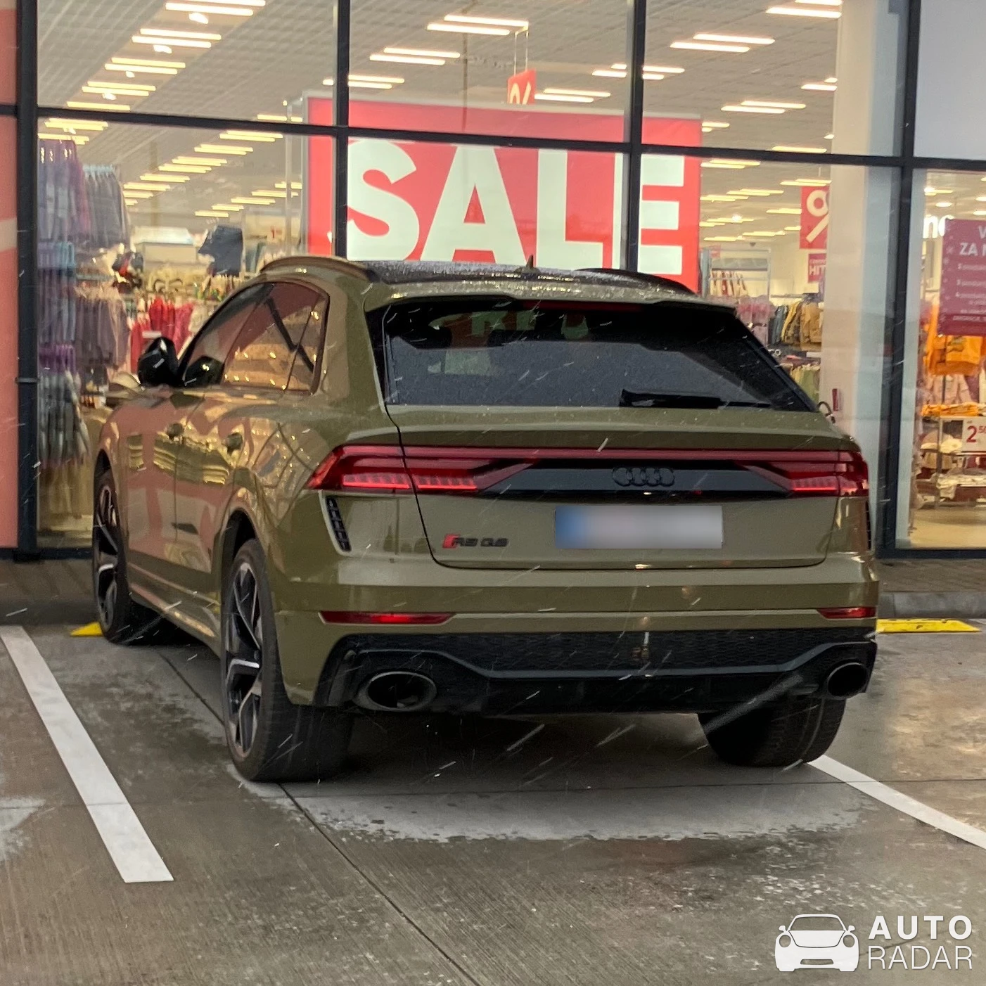 Audi RS Q8 spotted in Most pri Bratislave, Slovensko