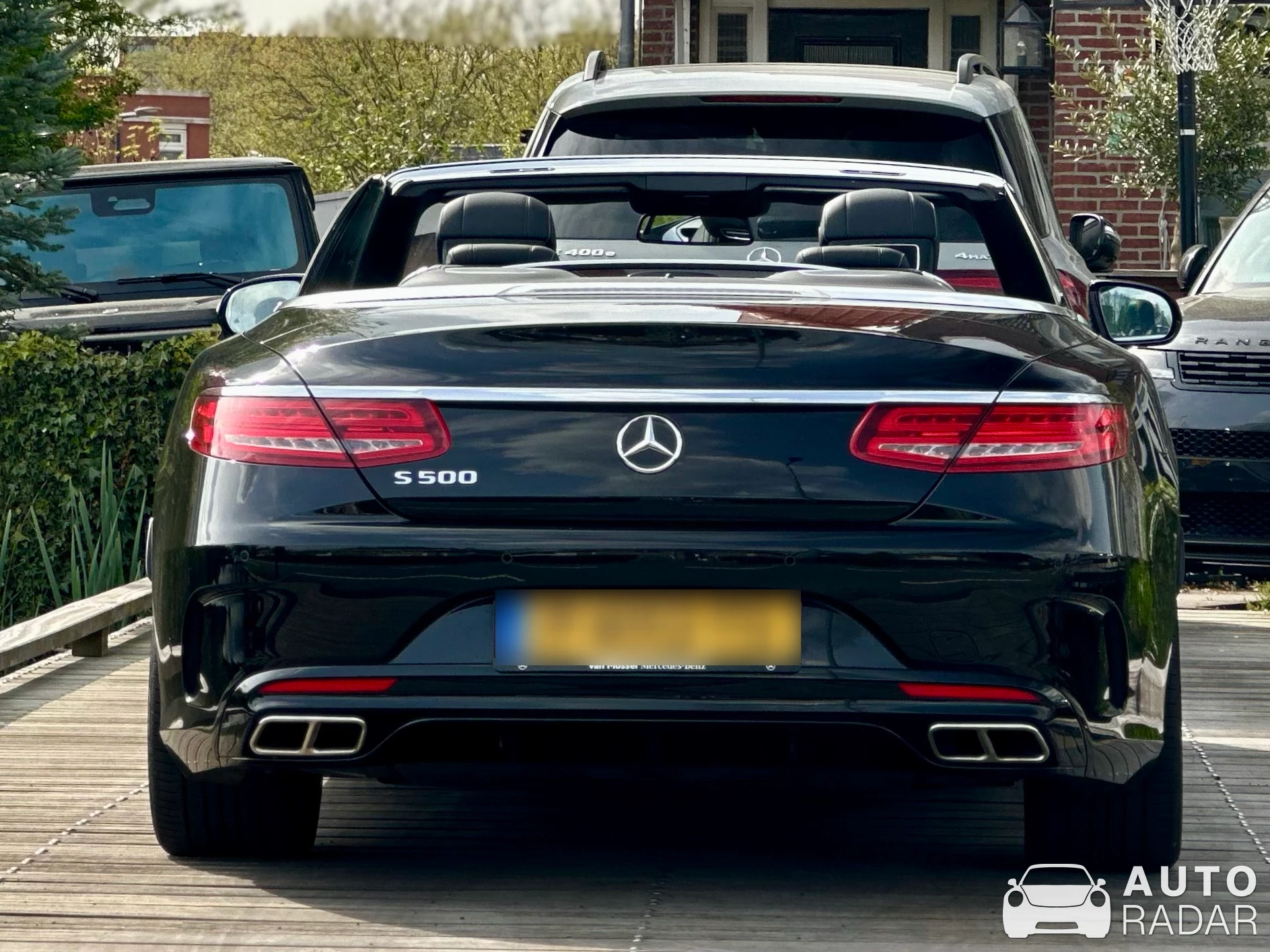 Mercedes-Benz S 500 Convertible A217 spotted in Rotterdam