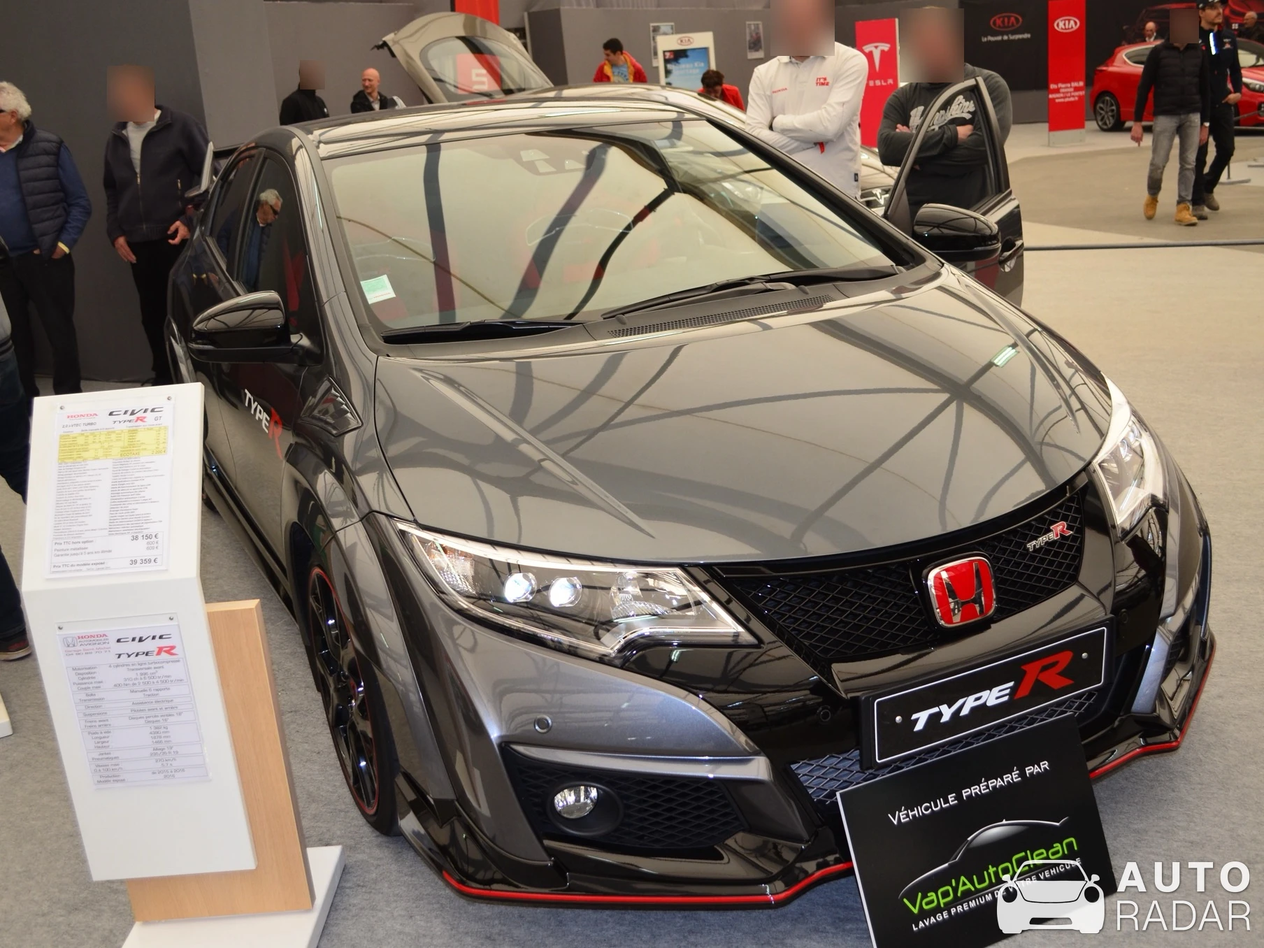 Honda Civic Type-R 2017 spotted in Avignon
