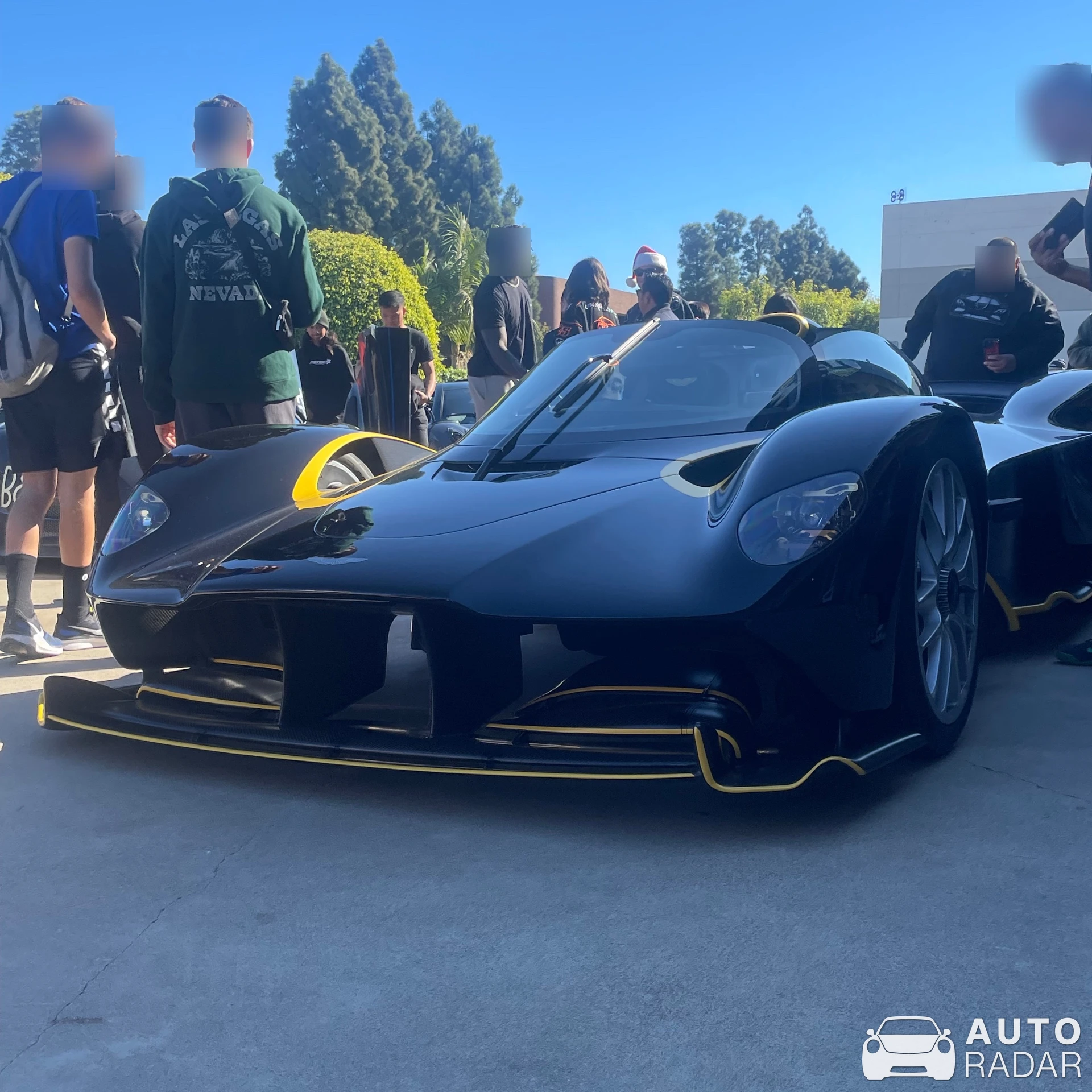Aston Martin Valkyrie Spyder spotted in Tustin, United States