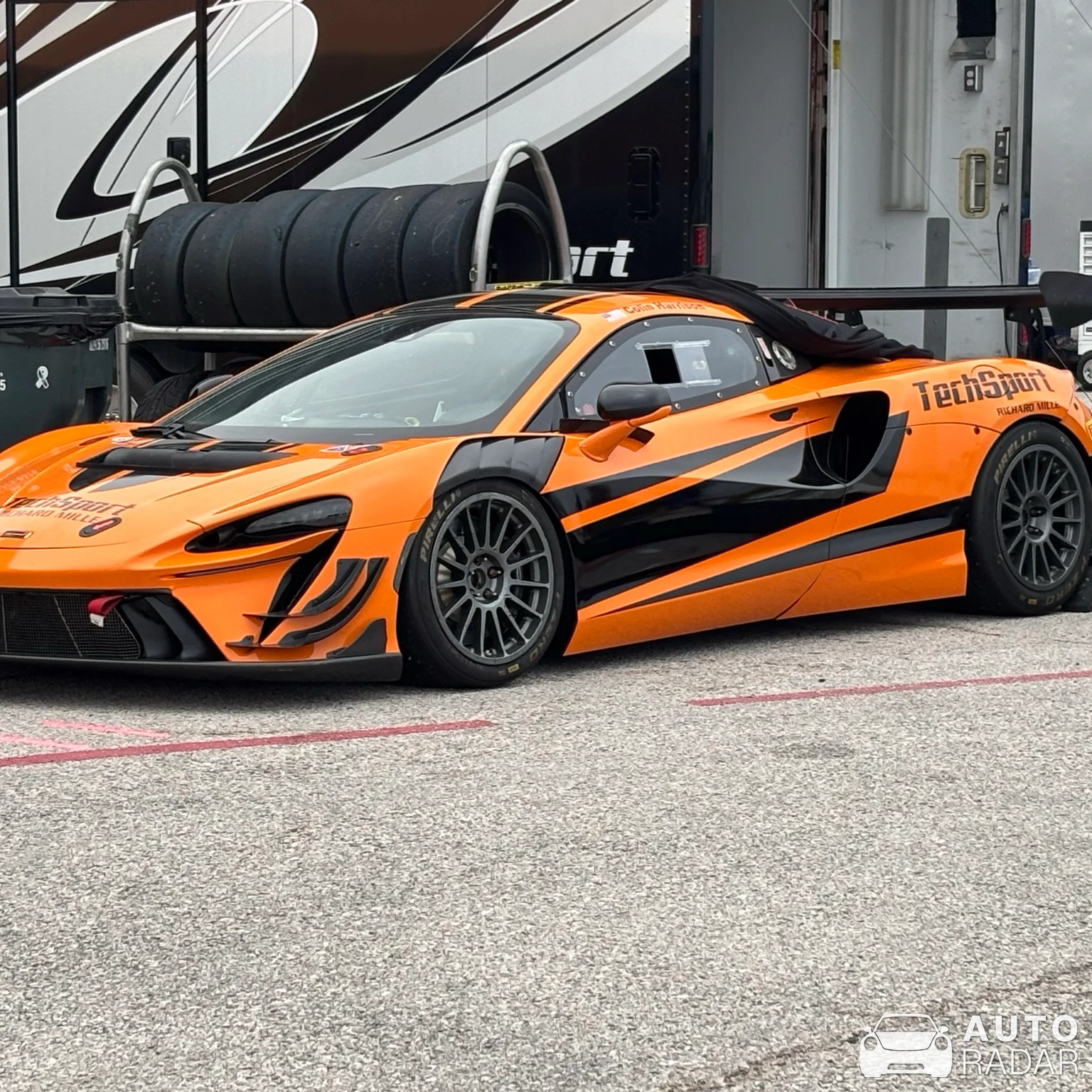 McLaren Artura GT4 spotted in Austin