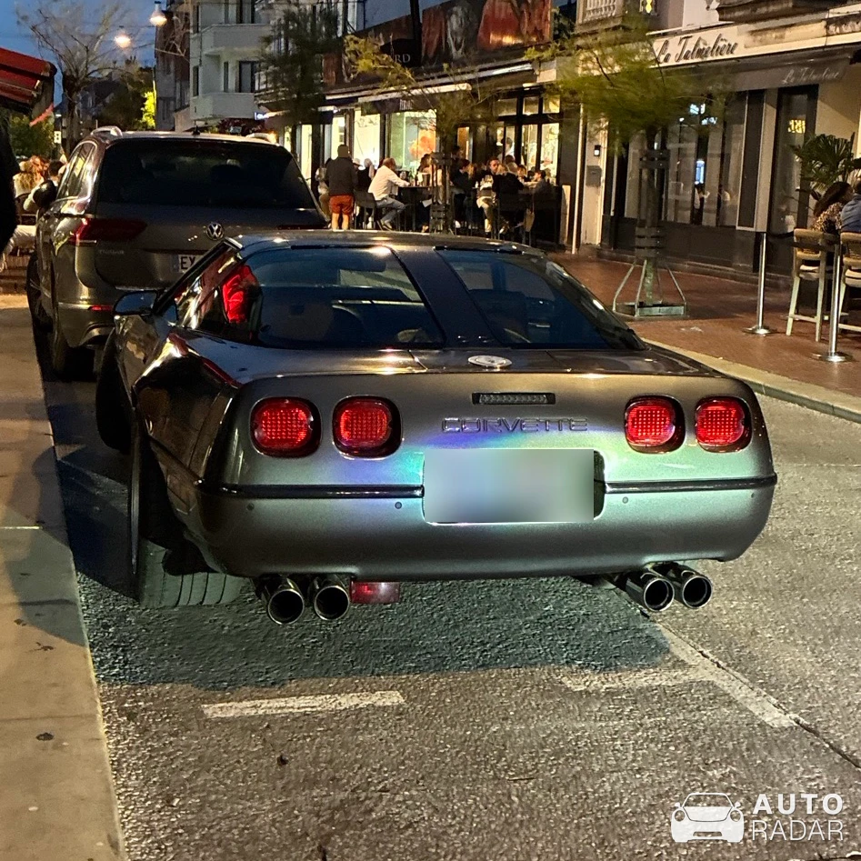 Chevrolet Corvette C4 ZR-1 spotted in Le Touquet-Paris-Plage, France
