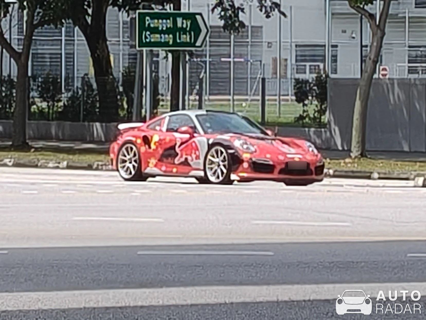 Porsche 991 Turbo S MkI spotted in Singapore, Singapore