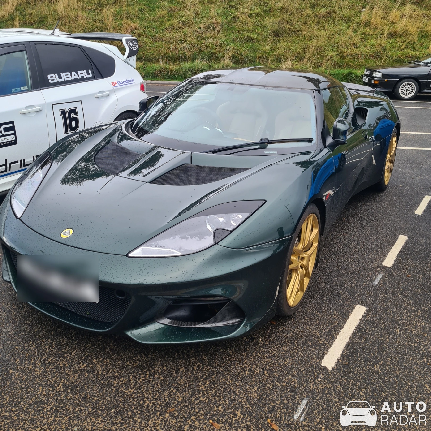 Lotus Evora Sport 410 GP Edition spotted in Rhos on Sea, United Kingdom