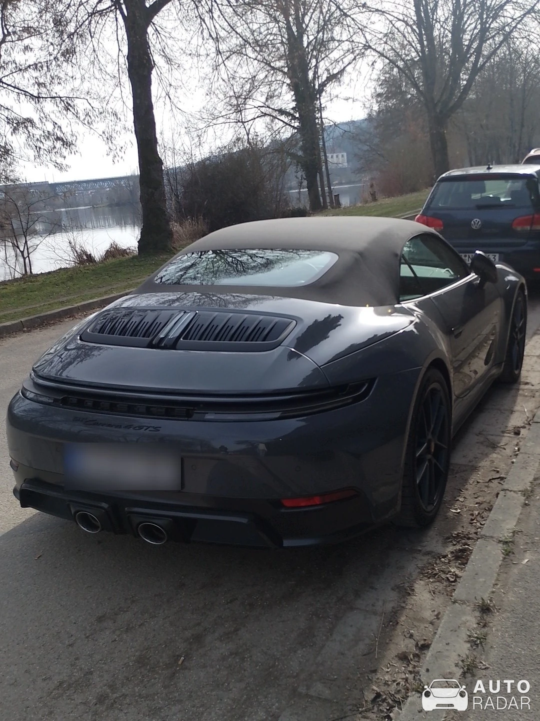 Porsche 992 Carrera 4 GTS Cabriolet MkI spotted in Regensburg