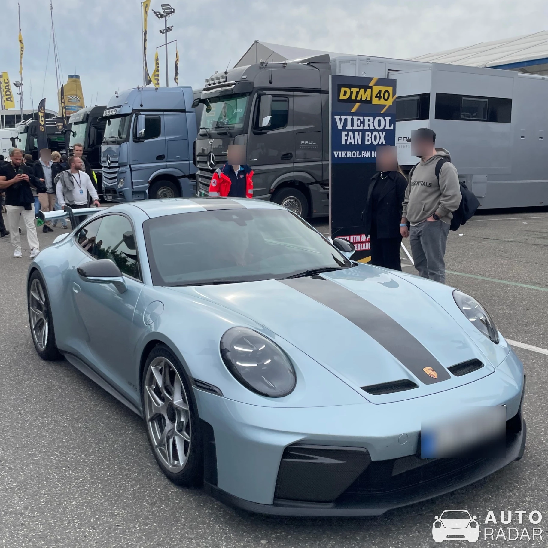 Porsche 992 GT3 MkI spotted in Hockenheim, Deutschland