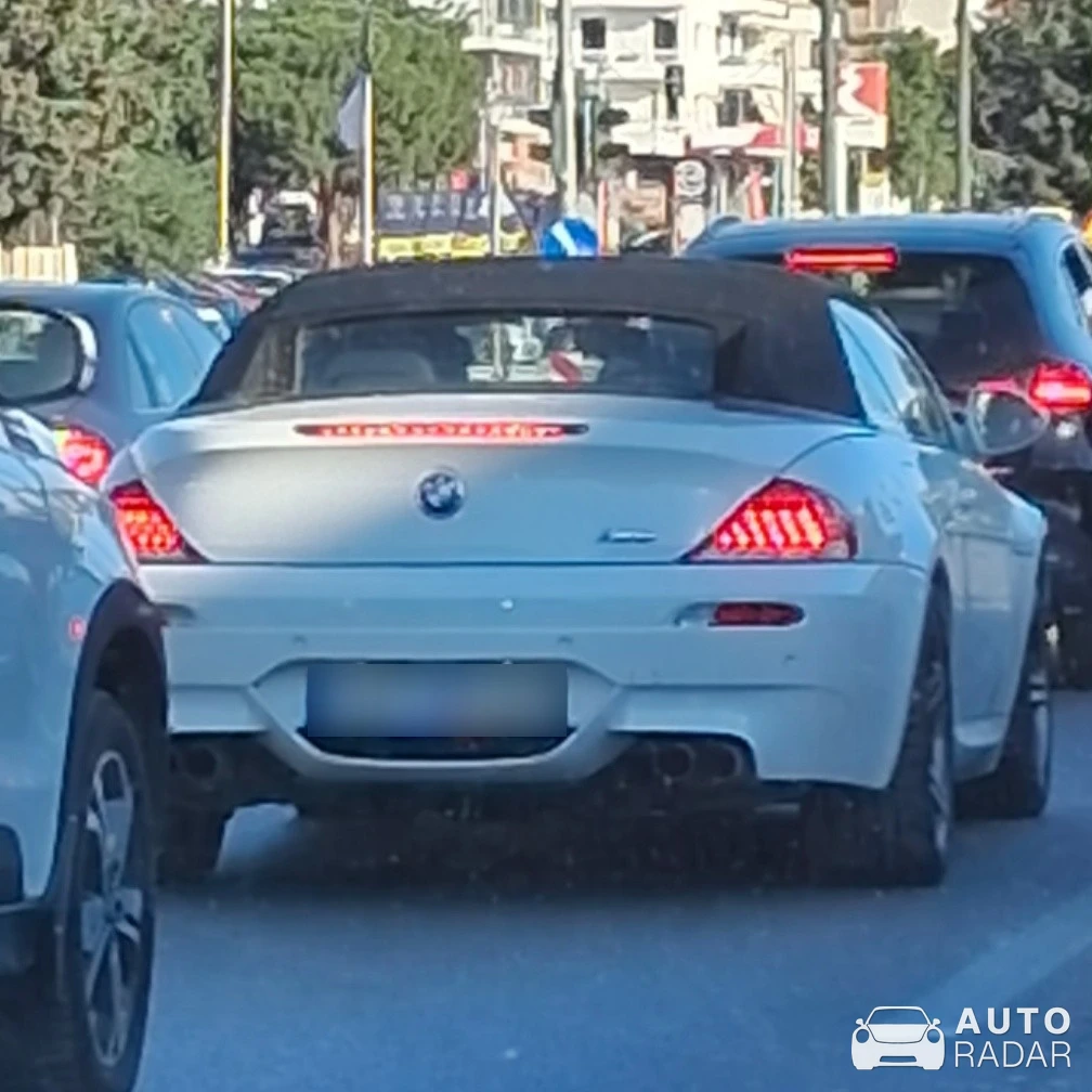 BMW M6 E64 Cabriolet spotted in Glyfada