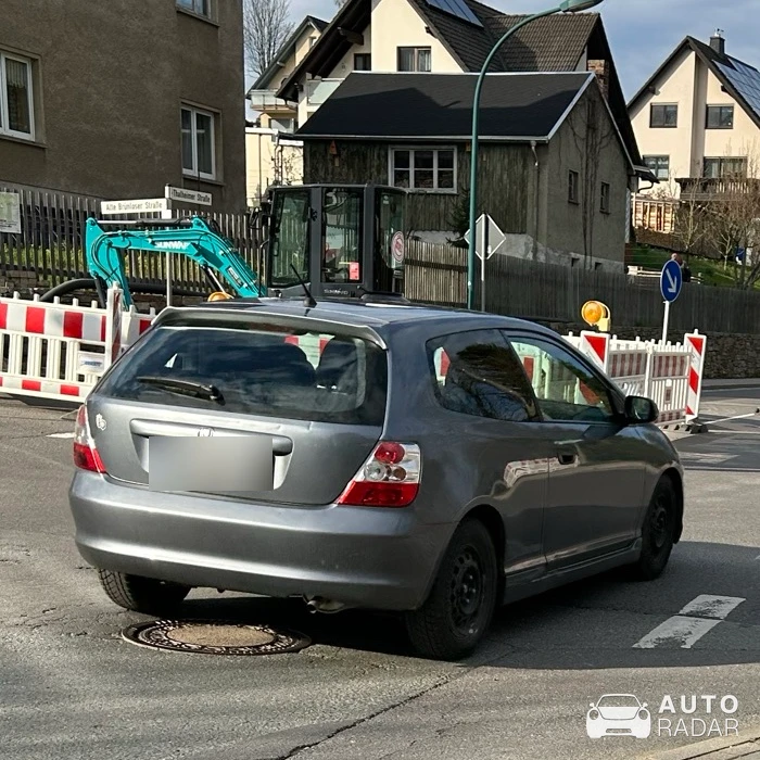 Honda Civic Type R EP3 spotted in Zwönitz