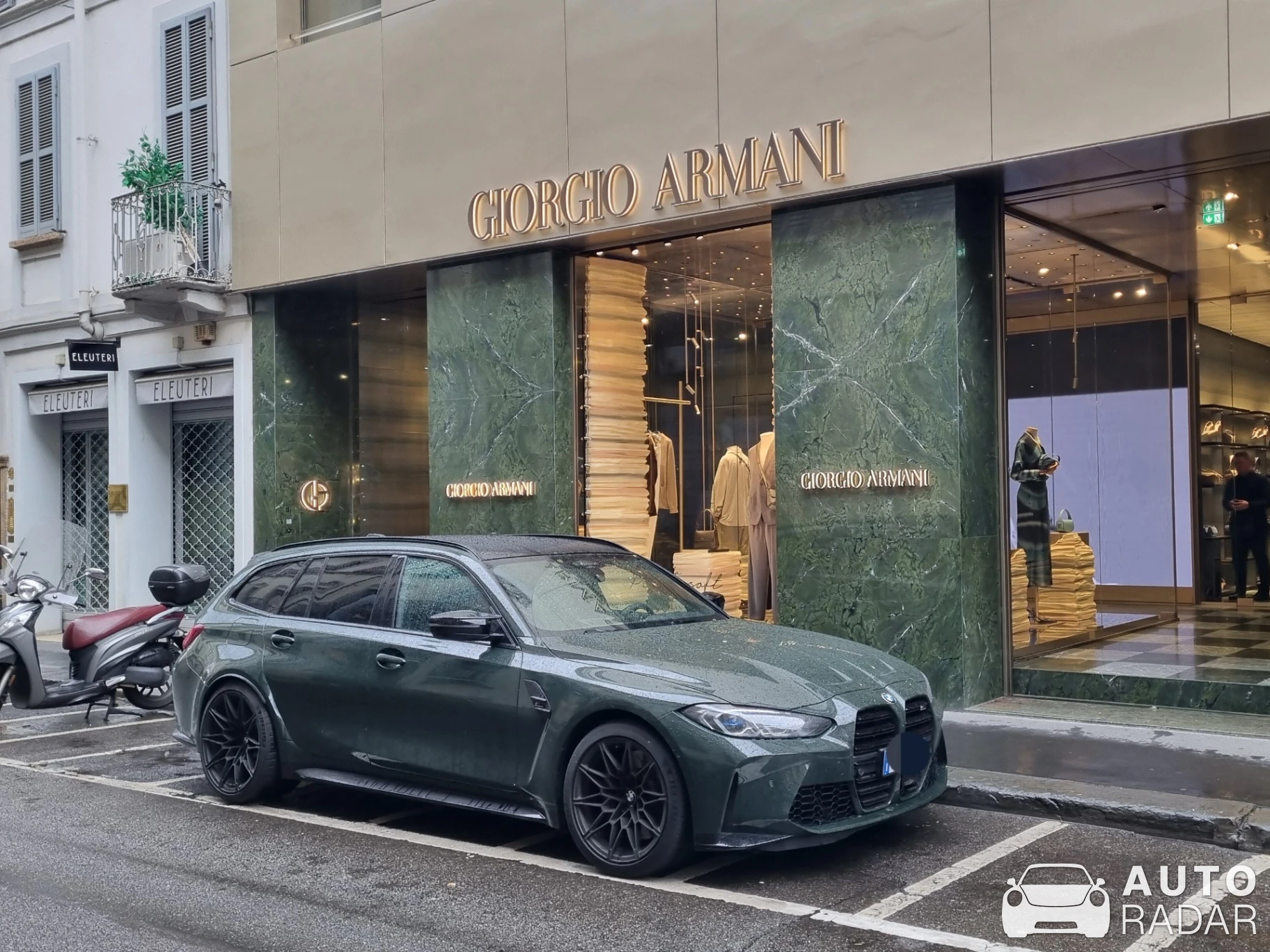 BMW M3 G81 Touring Competition spotted in Milano, Italia