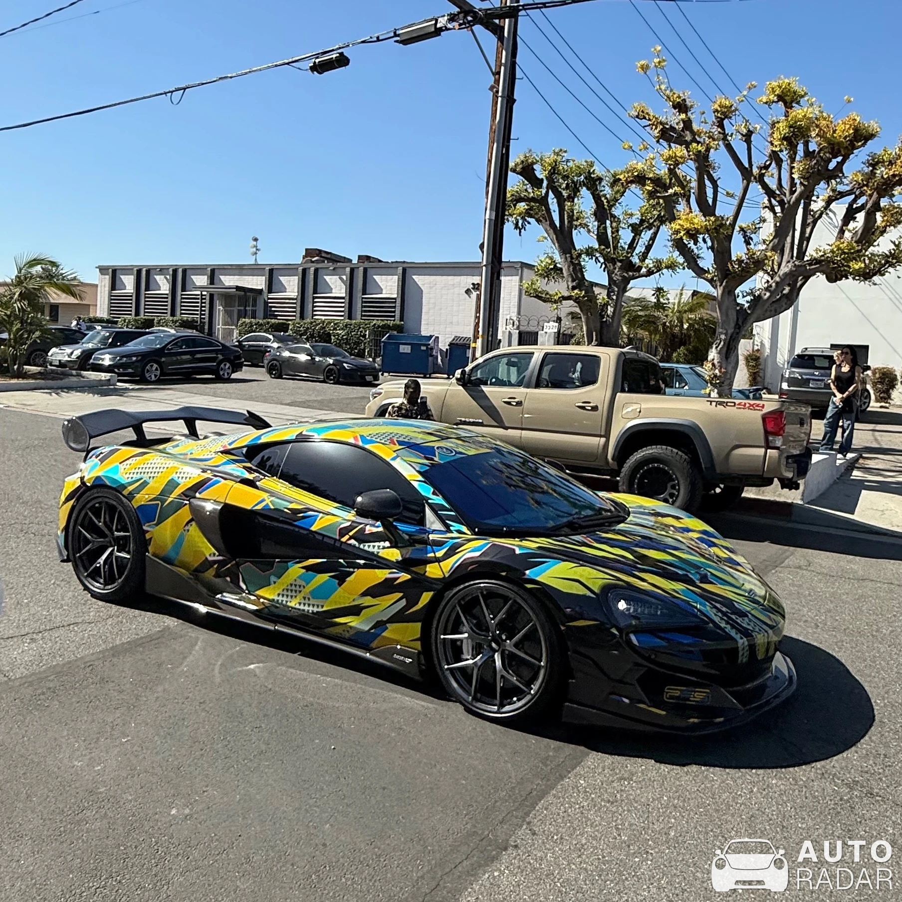 McLaren 570S Vorsteiner VX Aero spotted in Santa Ana