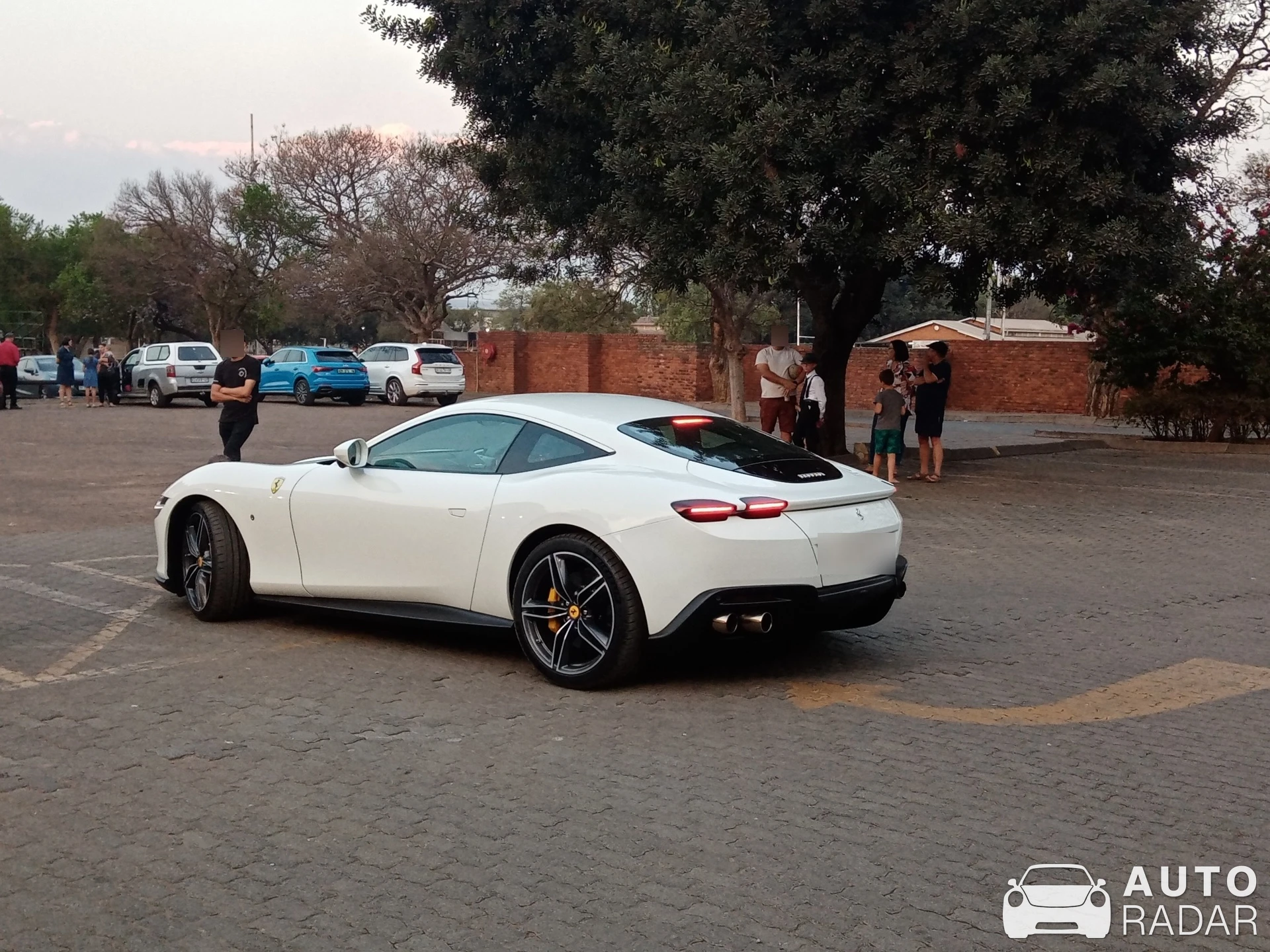 Ferrari Roma spotted in Pretoria, South Africa