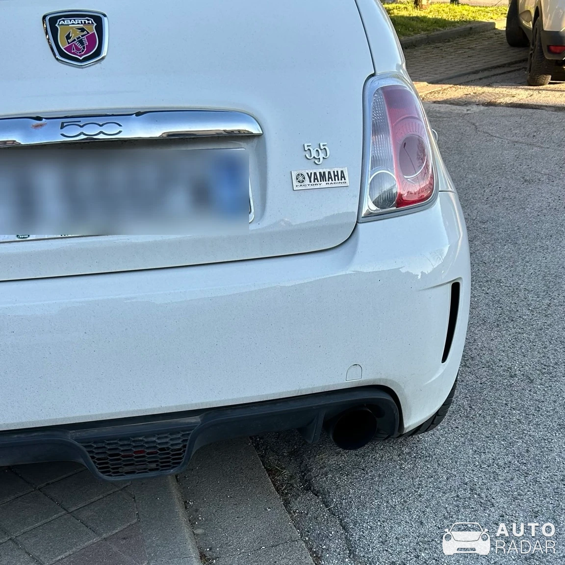 Abarth 595 Competizione Monster Energy Yamaha spotted in Cavallina