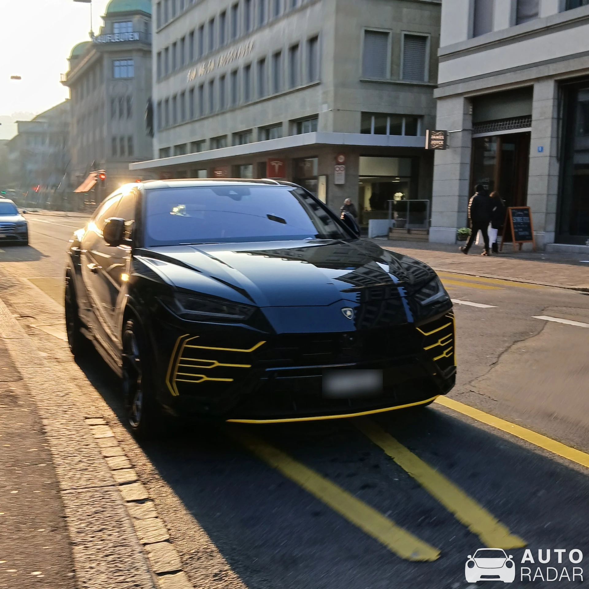 Lamborghini Urus spotted in Zürich, Schweiz