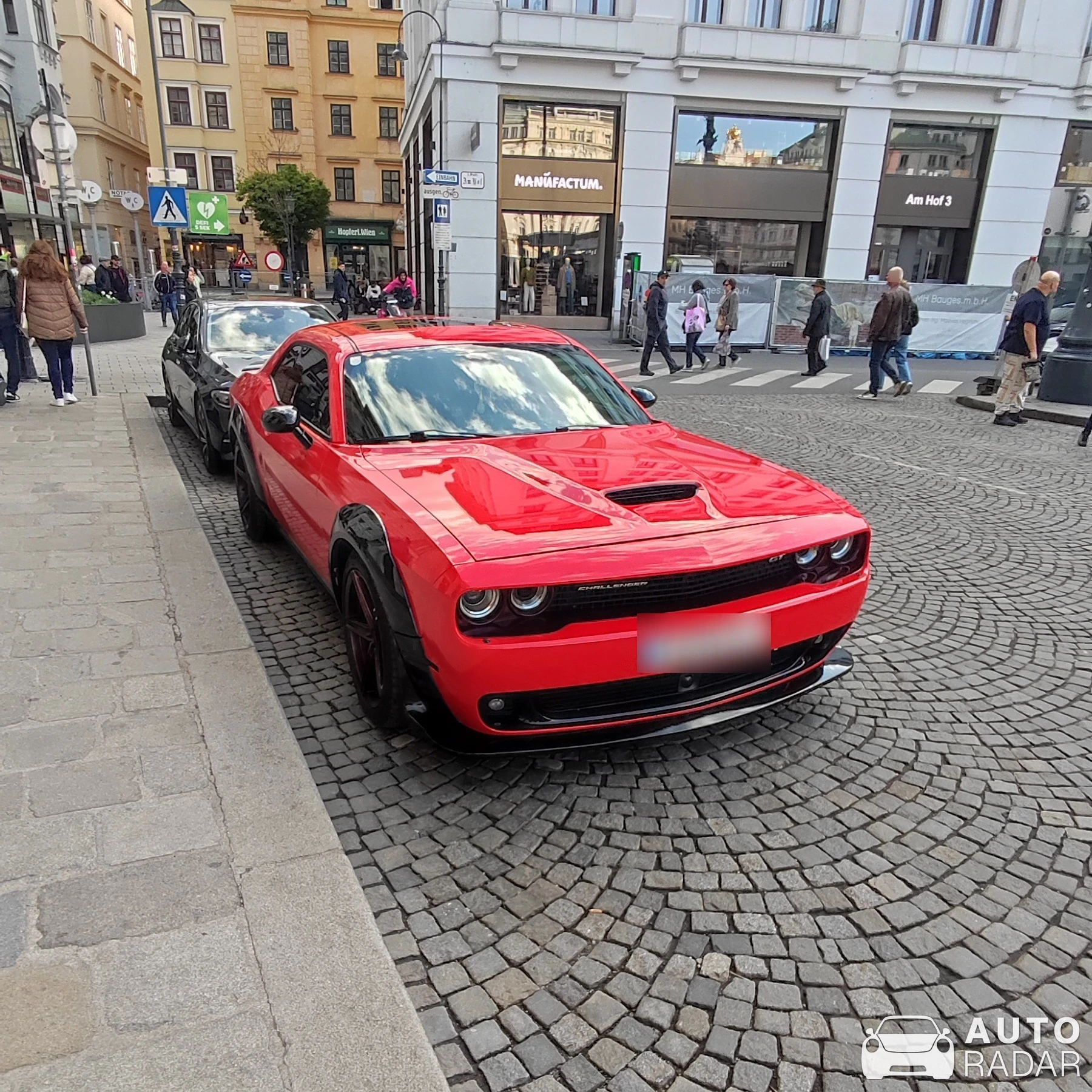 Dodge Challenger GT spotted in Vienna