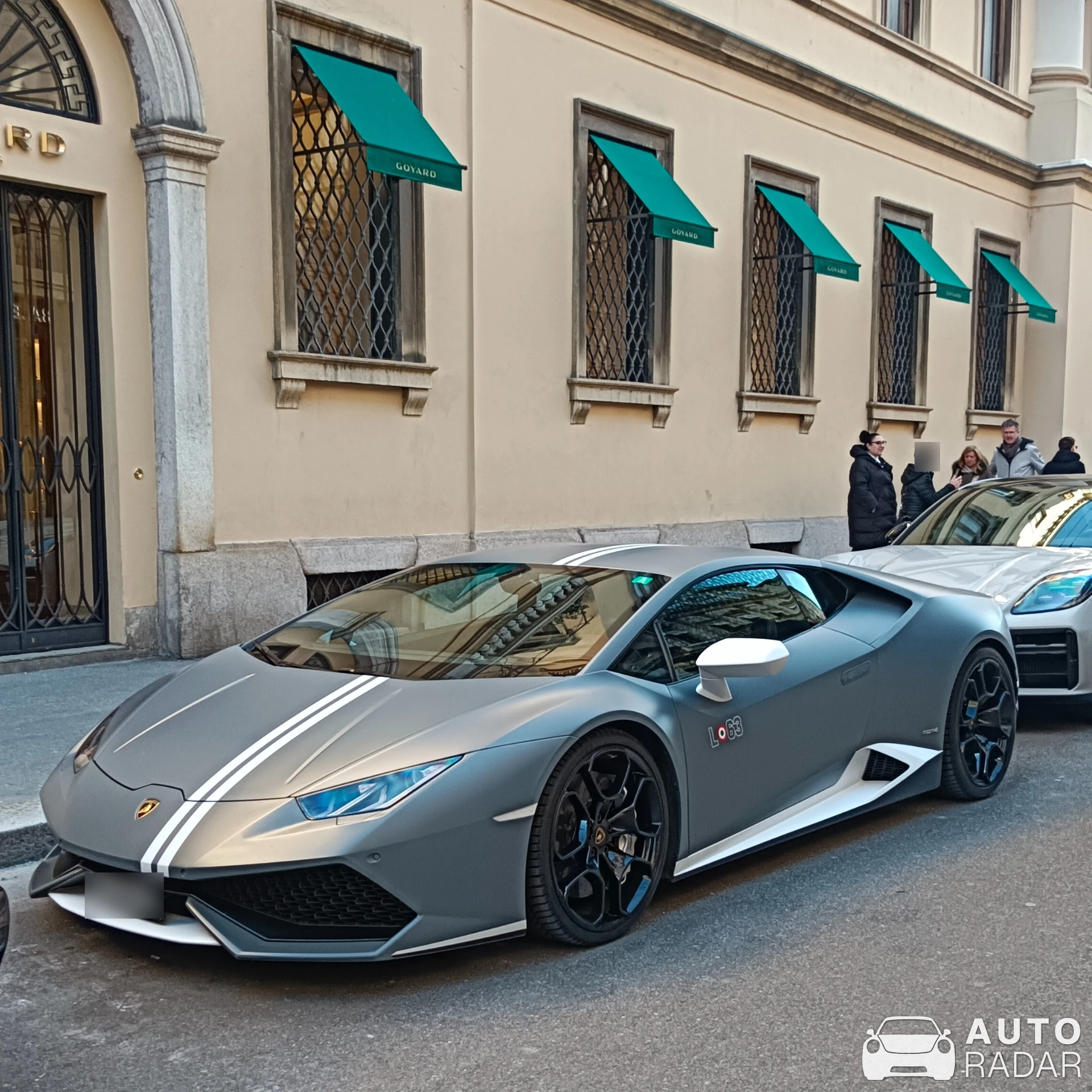 Lamborghini Huracán LP610-4 Avio spotted in Milan, Italy