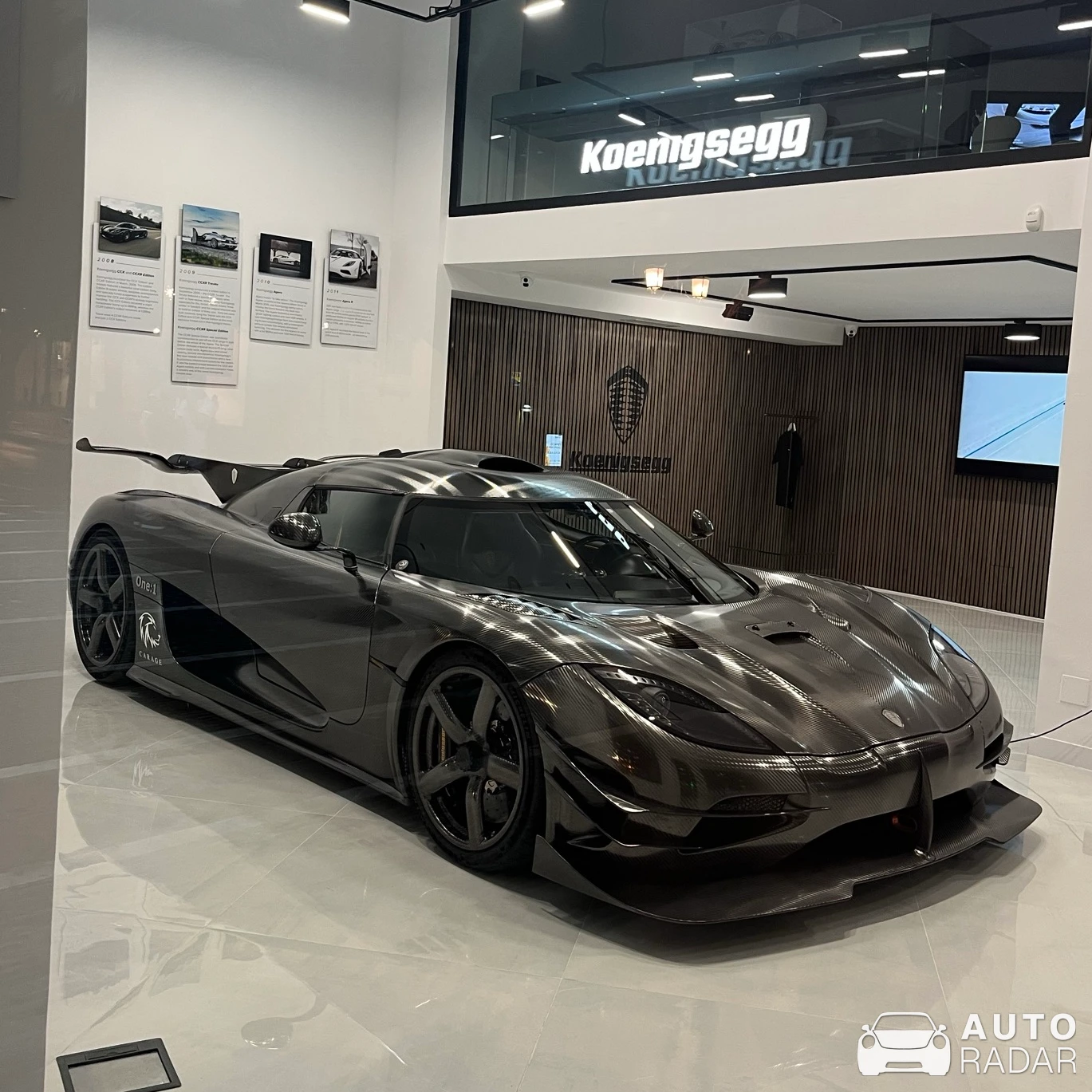 Koenigsegg One:1 spotted in Marbella
