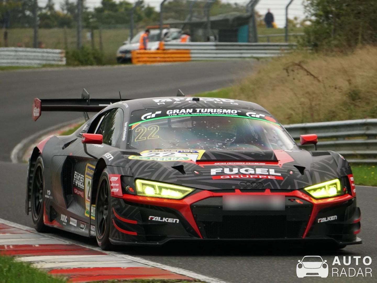 Audi R8 LMS GT3 EVO II spotted in Quiddelbach