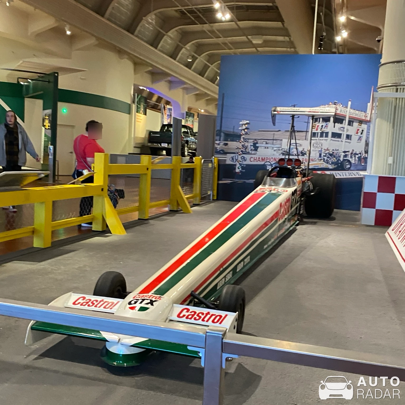 Gary Ormsby Castrol GTX Top Fuel Dragster spotted in Dearborn, United States