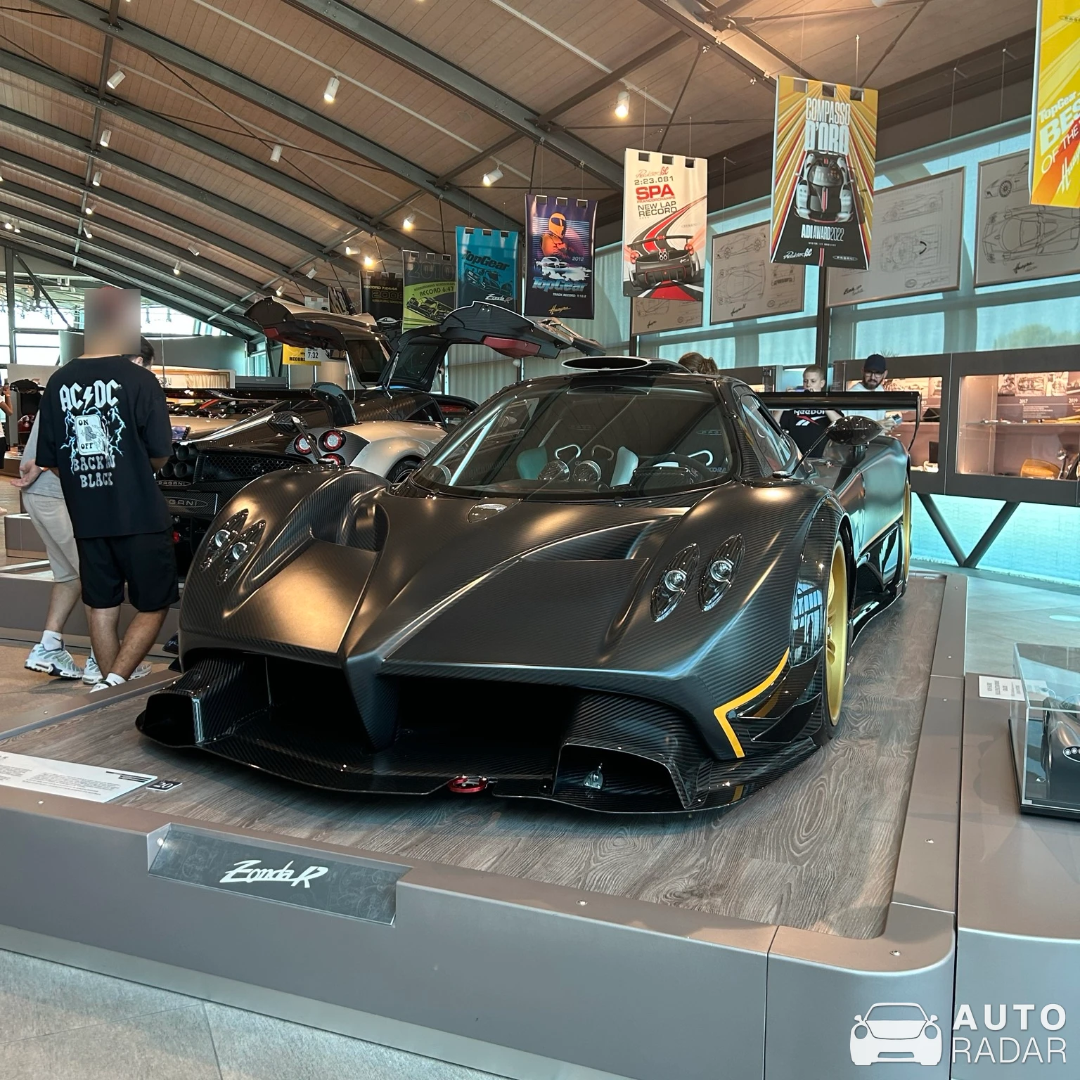 Pagani Zonda R spotted in Graziosa, Italie