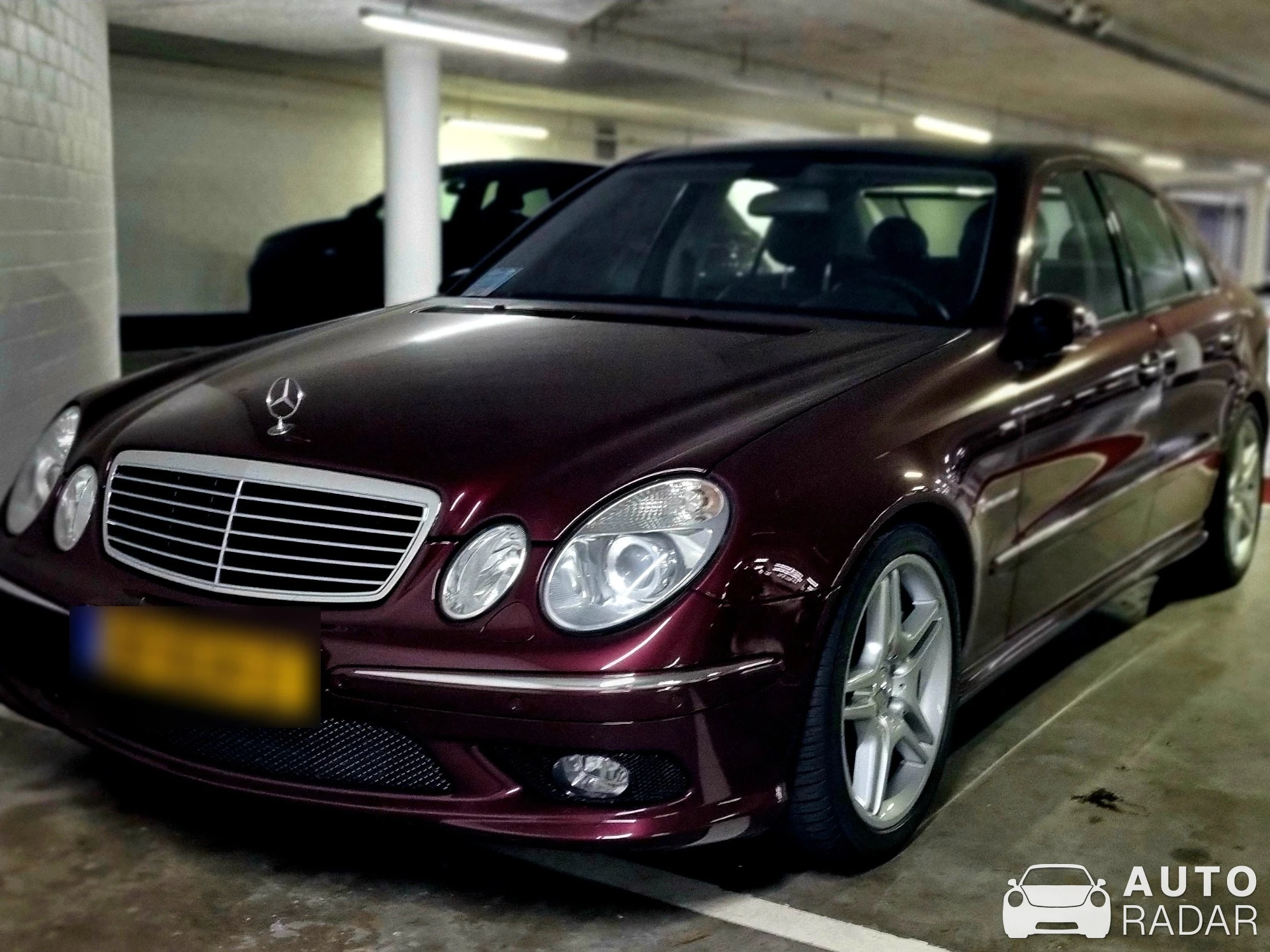 Mercedes-Benz E 55 AMG spotted in Rotterdam, Netherlands