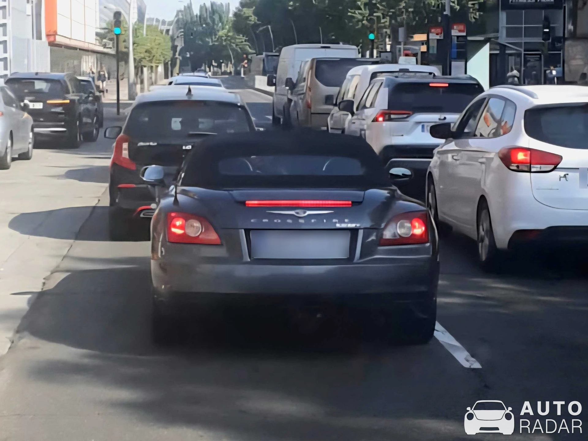 Chrysler Crossfire Roadster SRT-6 spotted in Zaragoza